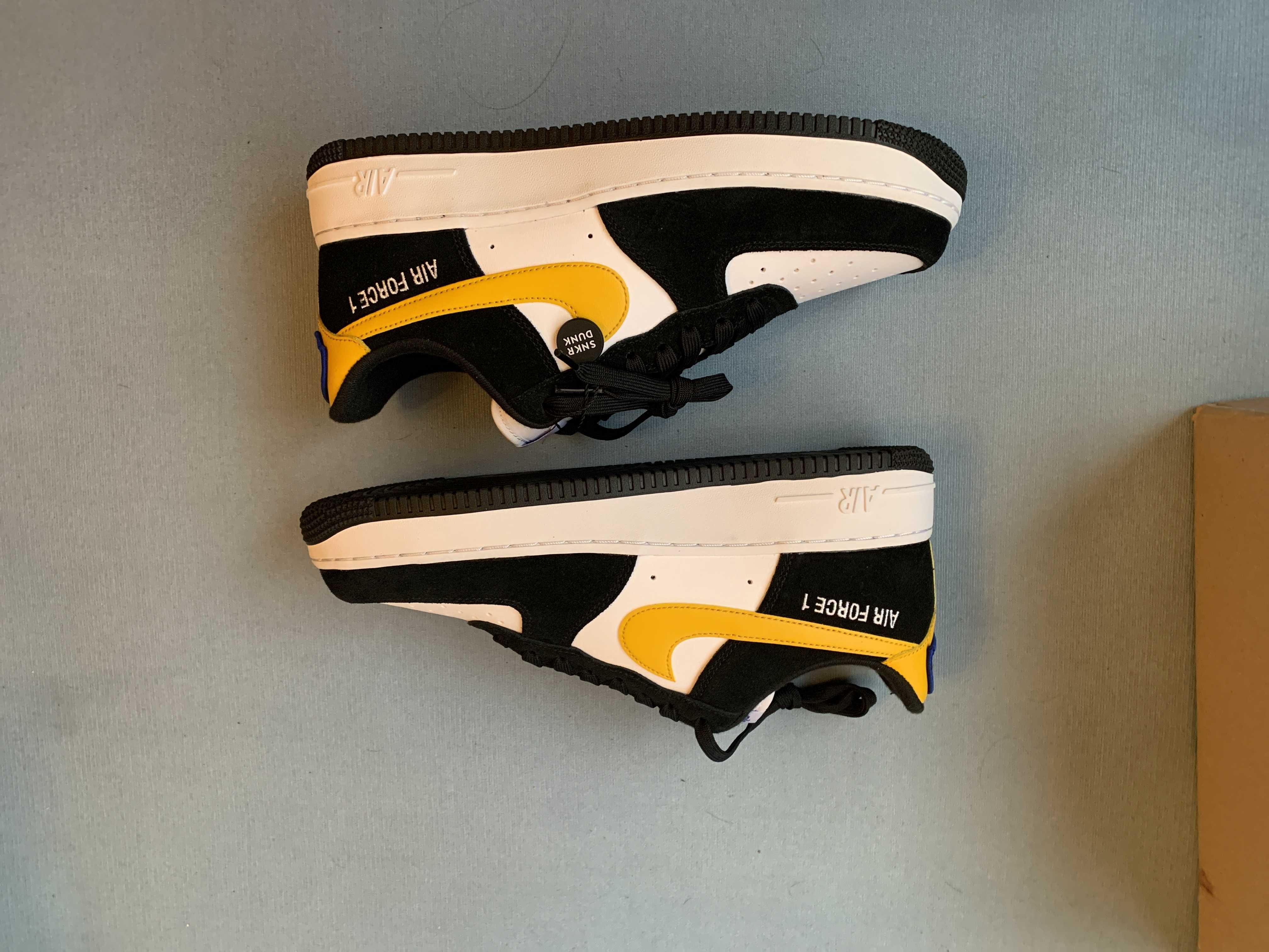 Nike Air Force 1 Low'07 LV8 Athletic Club "Black/Dark Sulfur"