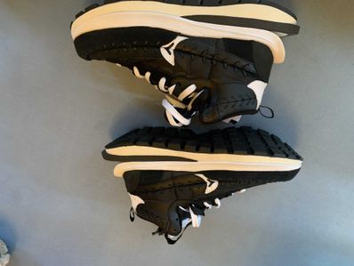 Jean-Paul Gaultier × sacai × Nike Vapor Waffle "Black/Black-White"