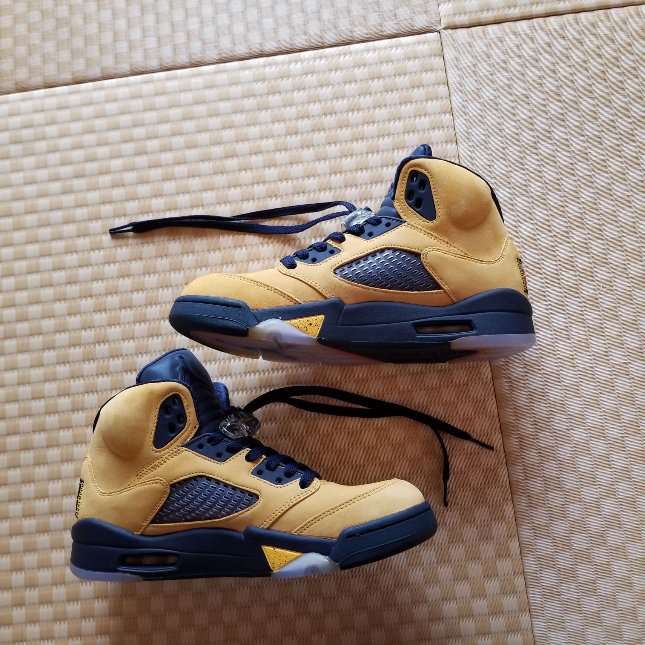NIKE AIR JORDAN 5 "MICHIGAN"