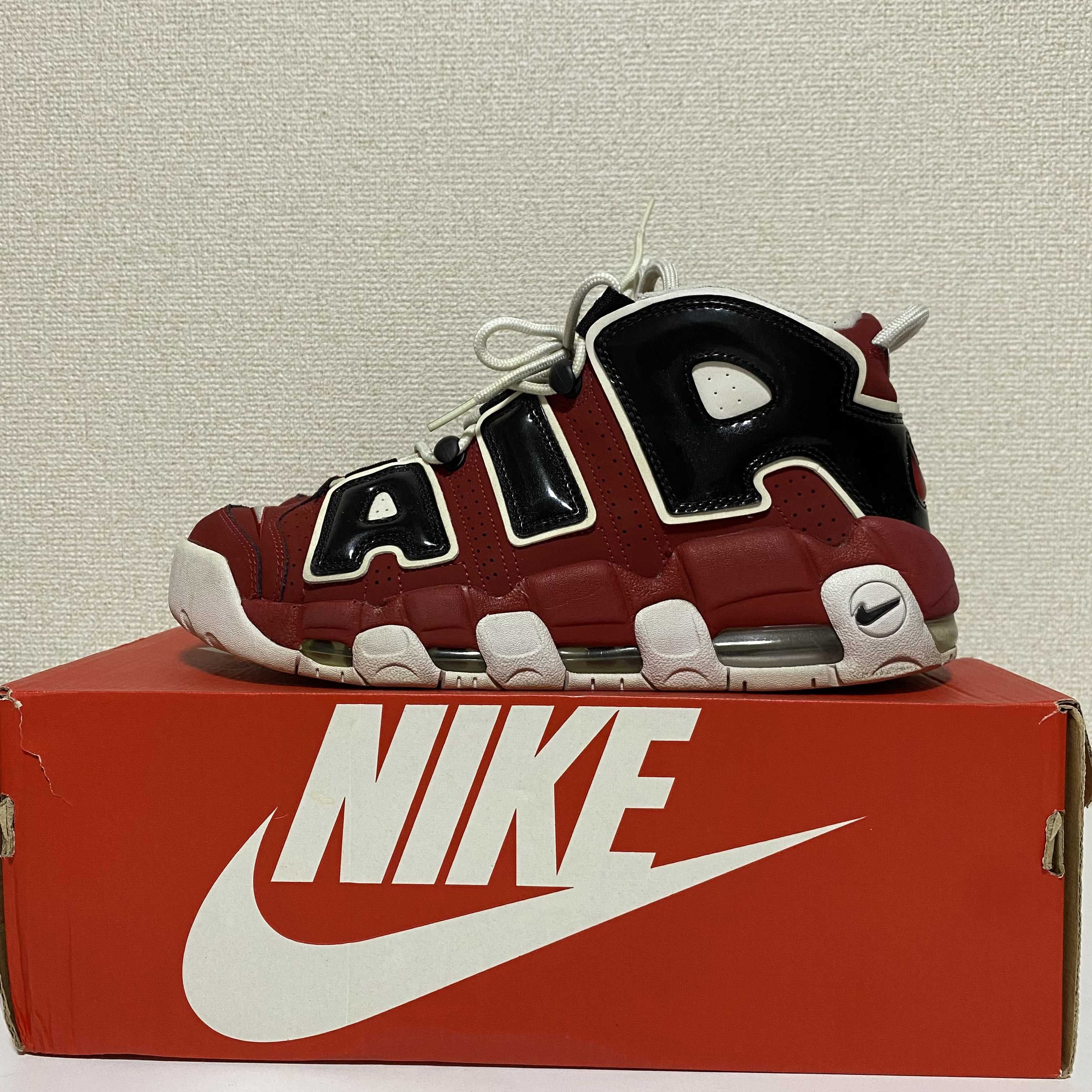 NIKE AIR MORE UPTEMPO ’96 "VARSITY RED/WHITE/BLACK"(2017)