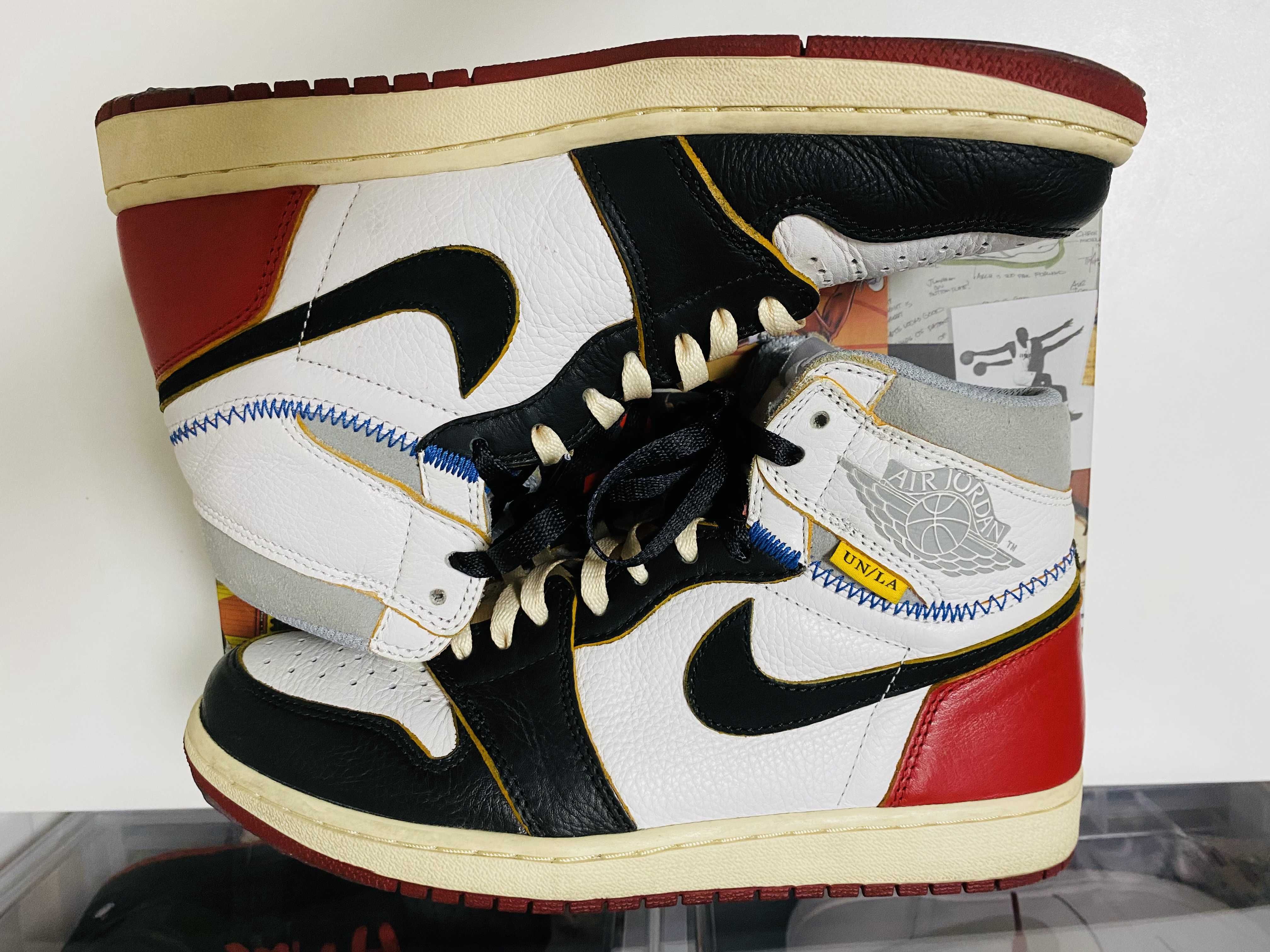 UNION × Nike Air Jordan 1 Retro High OG NRG "Varsity Red/Wolf Grey"