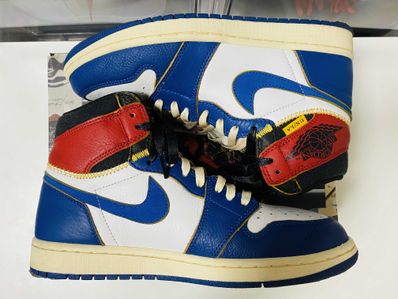 Union × Nike Air Jordan 1 Retro High OG NRG "Storm Blue/Varsity Red"