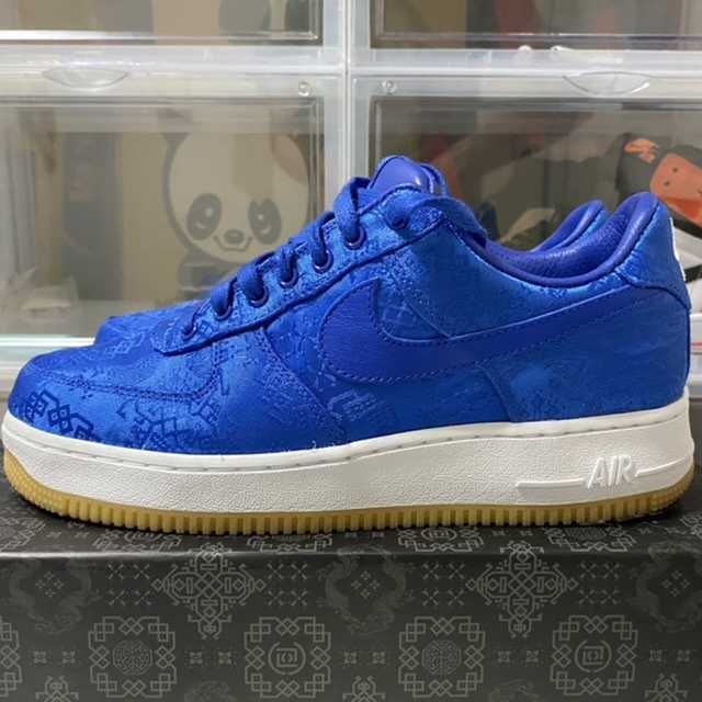 CLOT × Nike Air Force 1 Low "Blue"