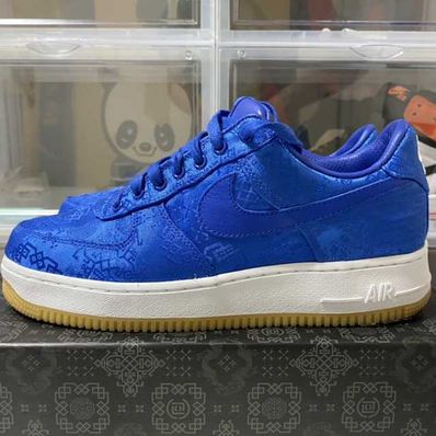 CLOT × Nike Air Force 1 Low "Blue"