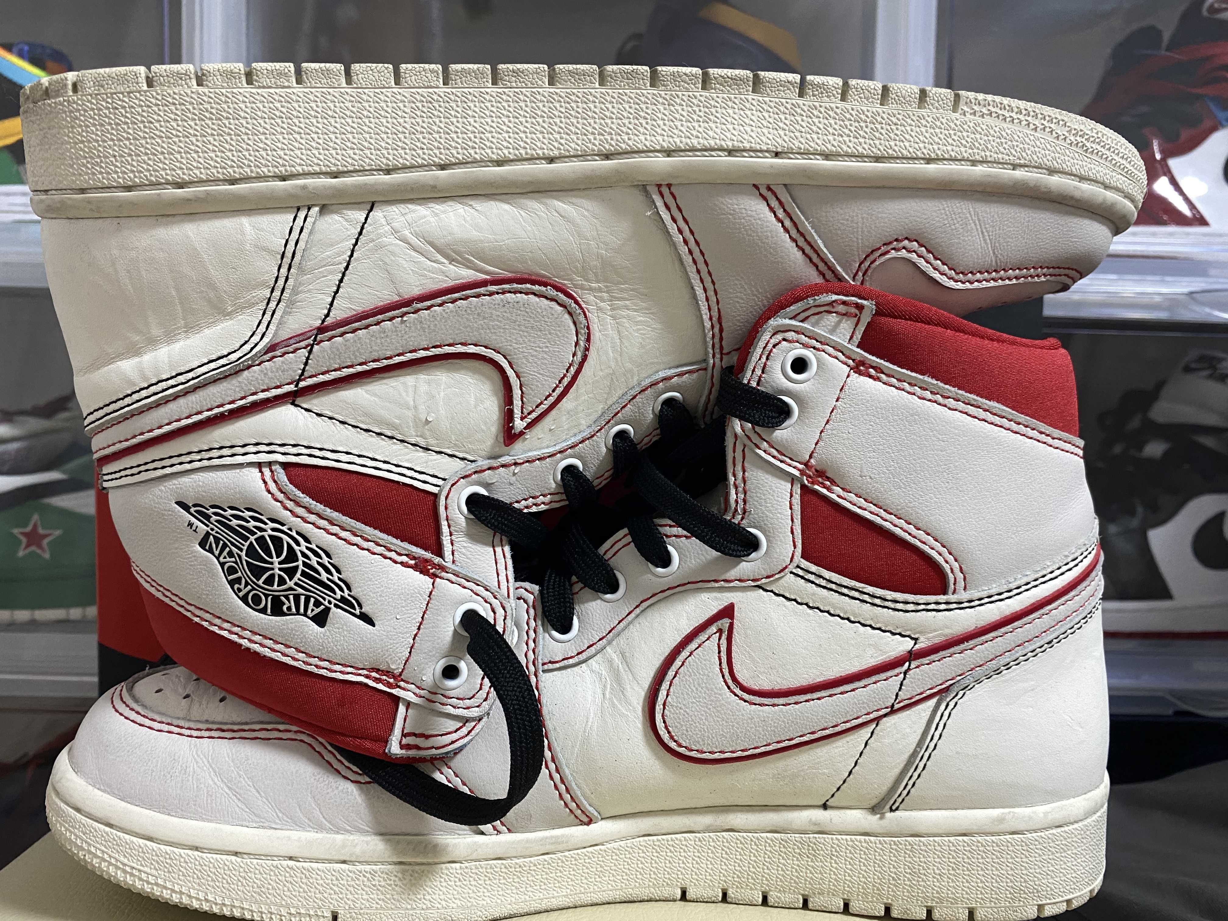 Nike Air Jordan 1 Retro High OG "Sail/University Red"     