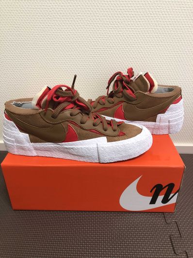 SACAI × NIKE BLAZER LOW "BRITISH TAN"