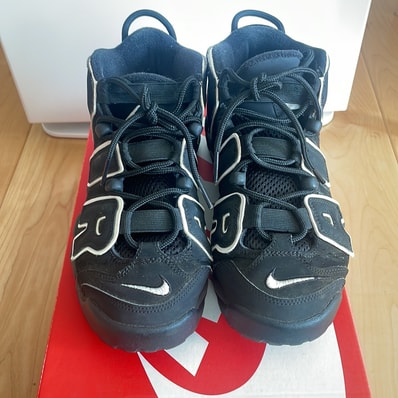 AMBUSH × Nike Air More Uptempo Low "Black and White"