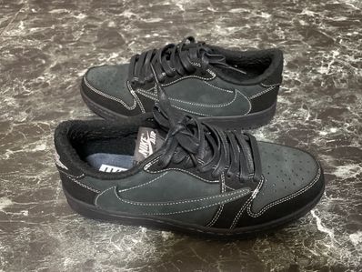 Travis Scott × Nike Air Jordan 1 Low OG SP "Black Phantom"