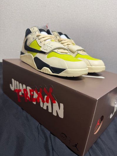 Travis Scott × Nike Jordan Jumpman Jack TR CJ1 T-Rexx "Bright Cactus"