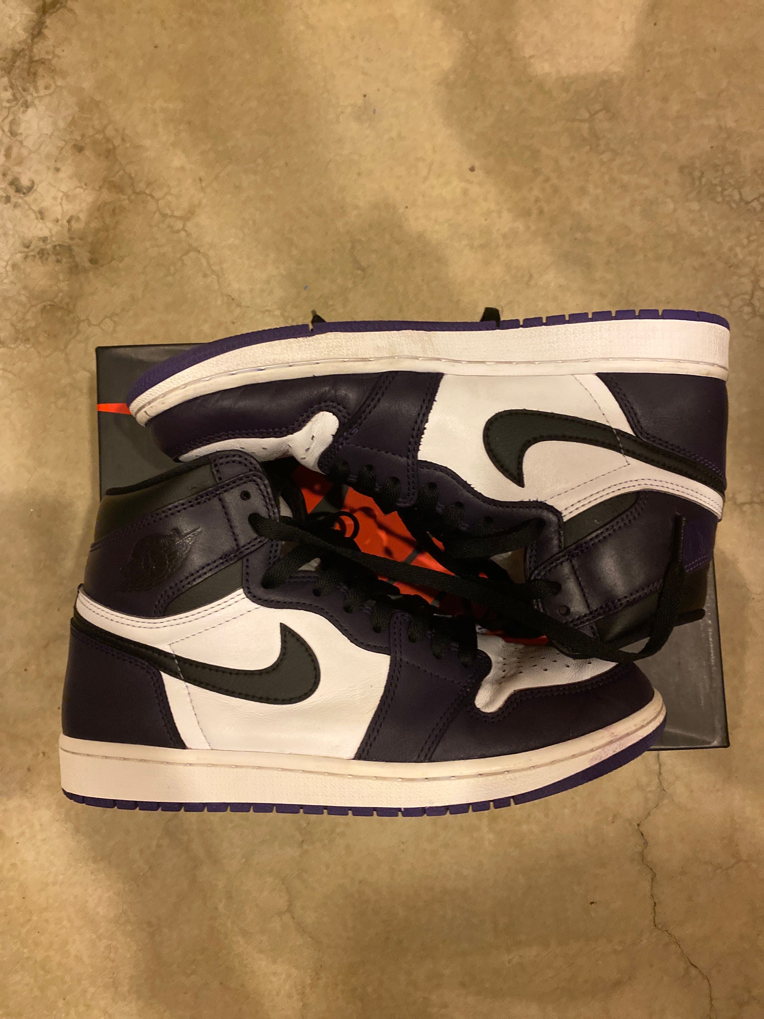 Nike Air Jordan 1 Retro High OG "Court Purple White/Black" (2020)