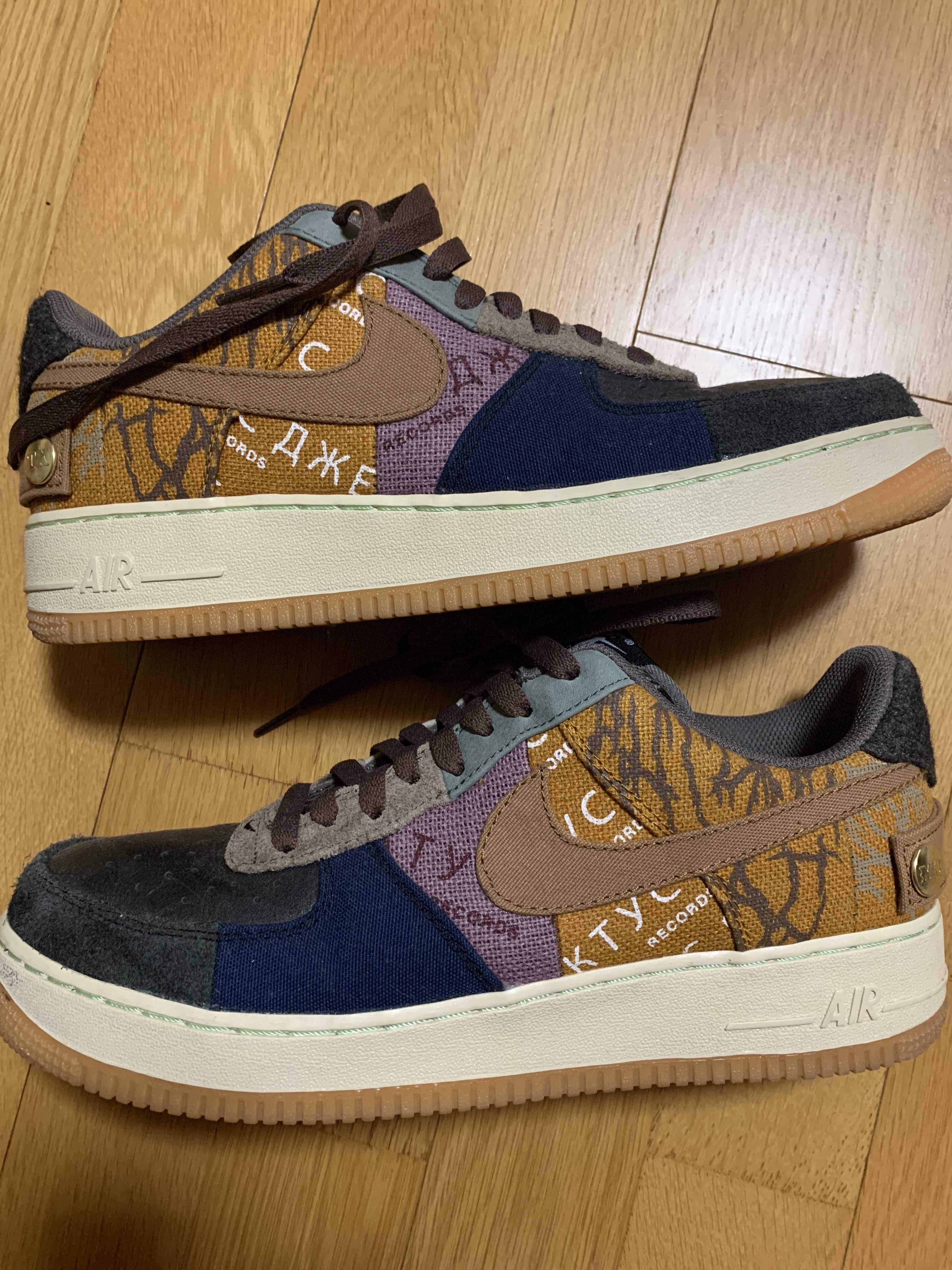 Travis Scott × Nike Air Force 1 Low Cactus Jack "Multi Color"
