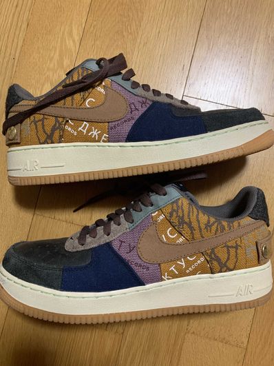 Travis Scott × Nike Air Force 1 Low Cactus Jack "Multi Color"