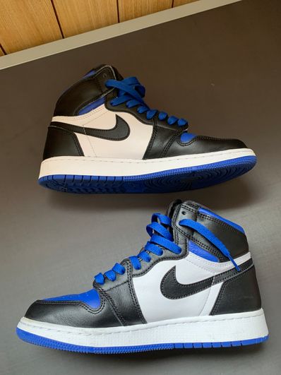 Nike GS Air Jordan 1 High "Royal Toe" (2020)