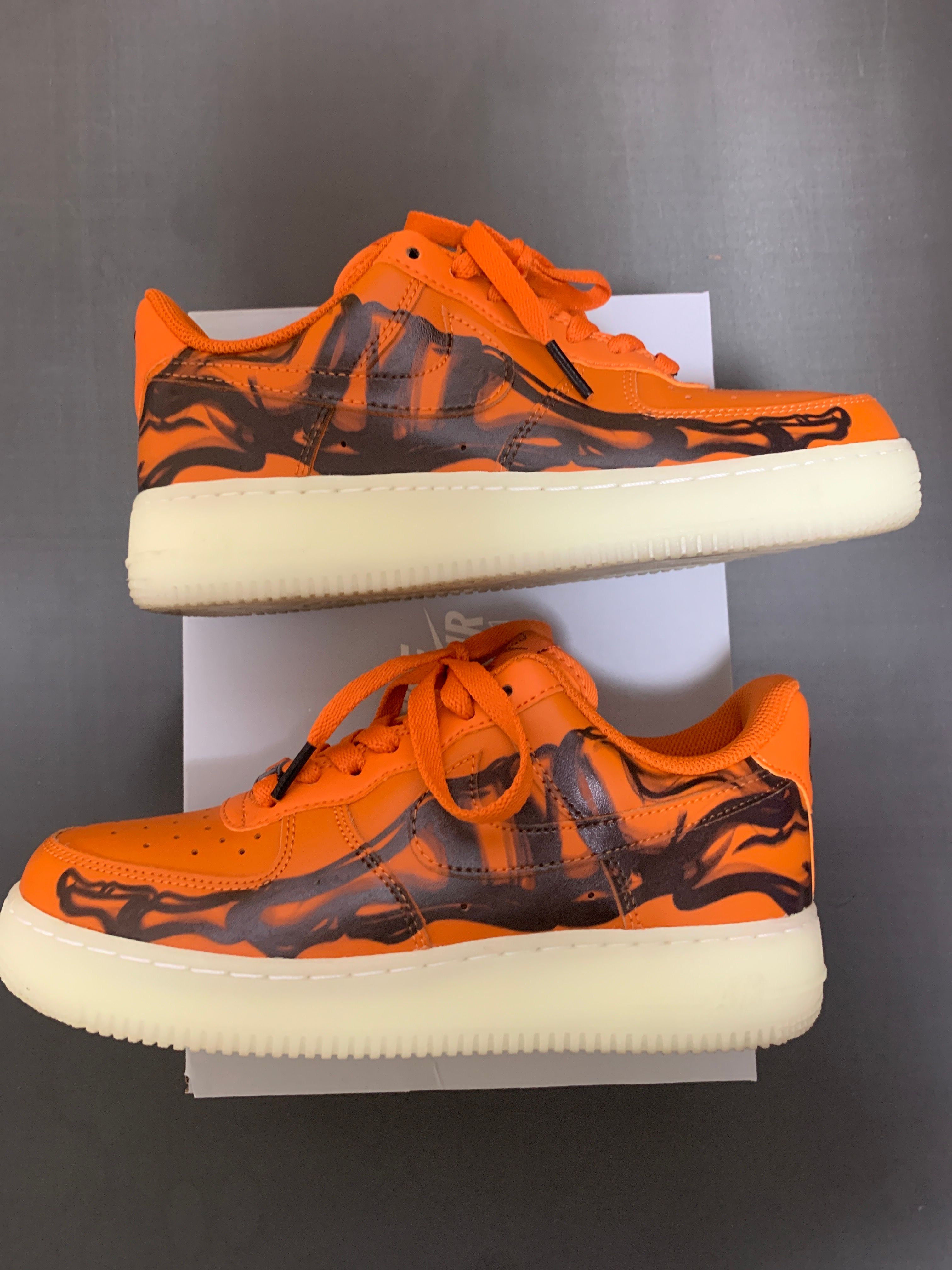 Nike Air Force 1 Low "Orange Skelton"