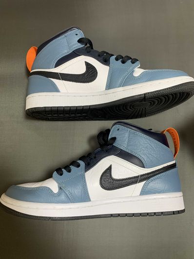 FACETASM × Nike Air Jordan 1 Mid "White/Navy"