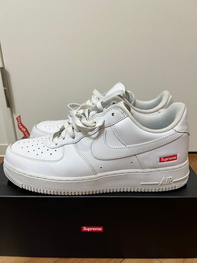 Supreme × Nike Air Force 1 Low "White"