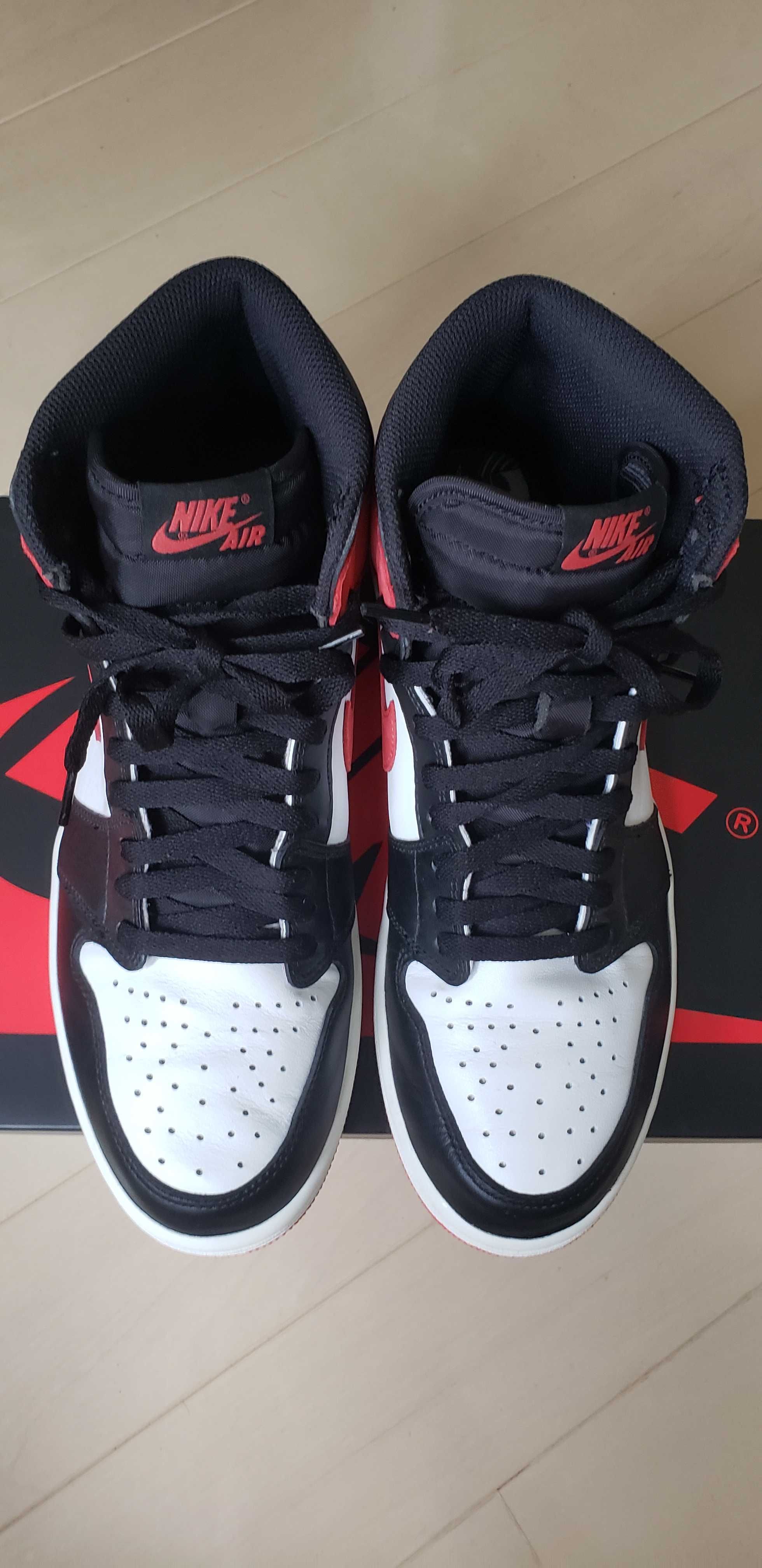 NIKE AIR JORDAN 1 RETRO HIGH "TRACK RED"