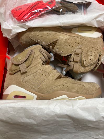 Travis Scott × Nike Air Jordan 6 "British Khaki"