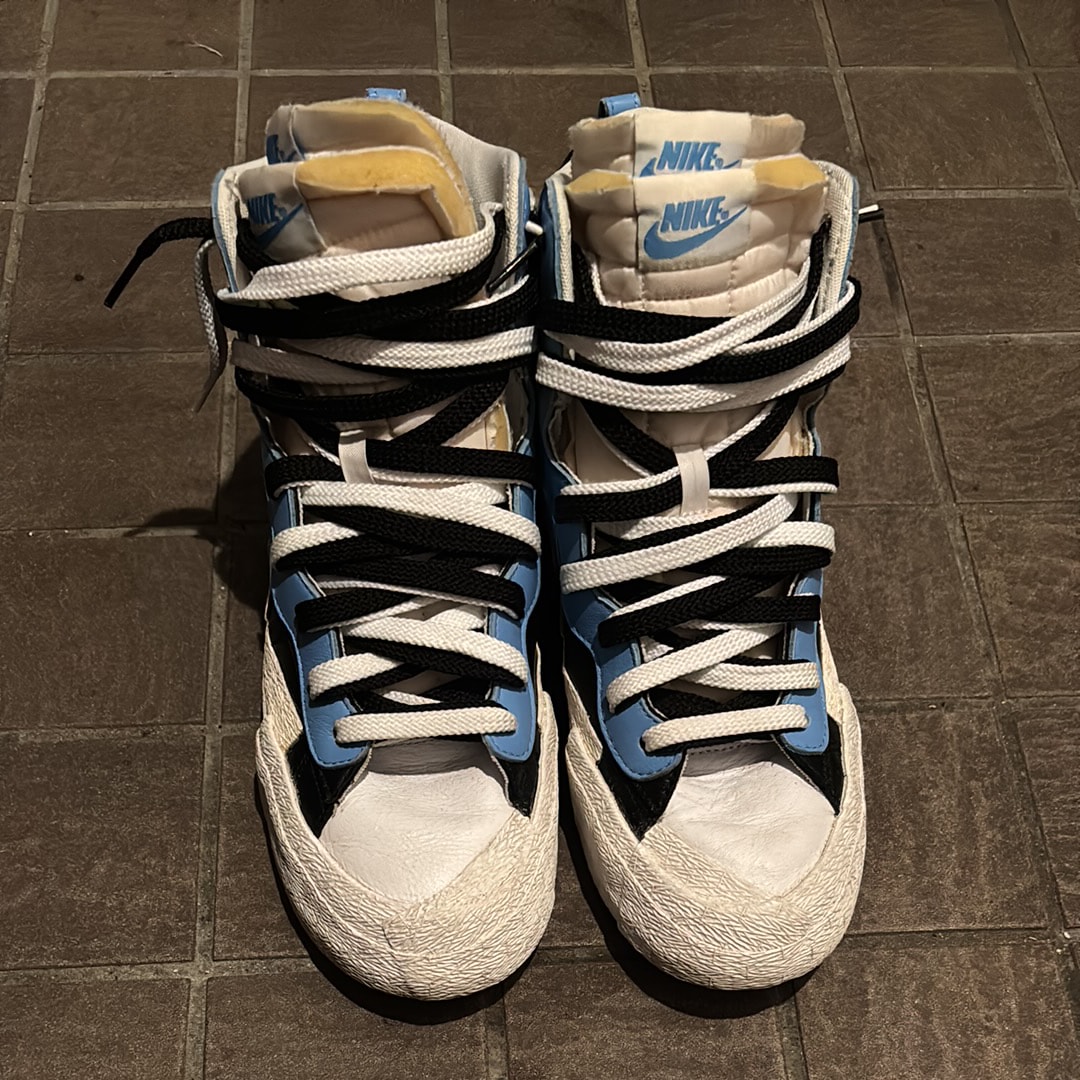 サカイ × ナイキ ブレーザーミッド "ブラック/ブルー"