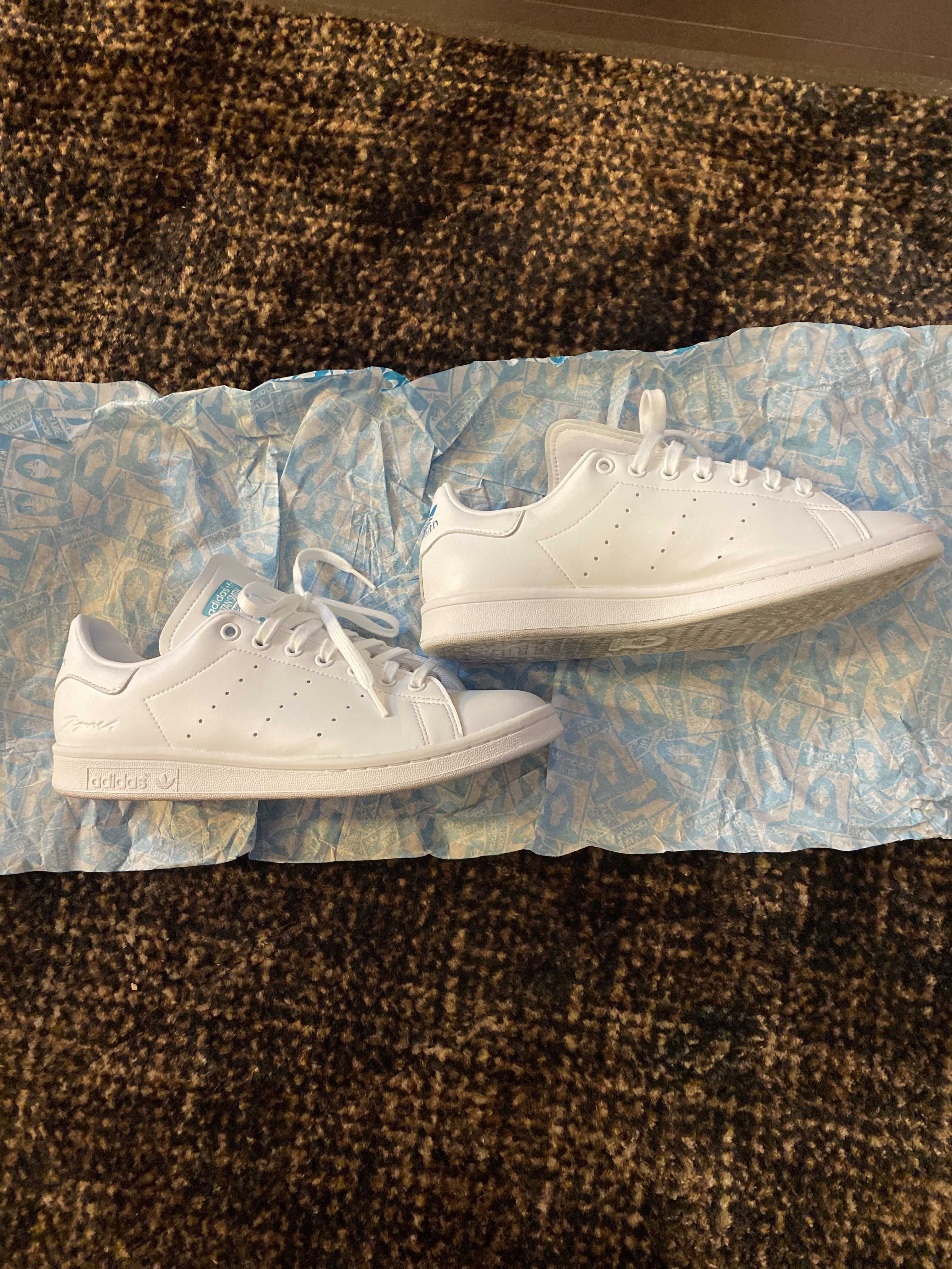 KYNE × adidas Stan Smith "White/Blue"