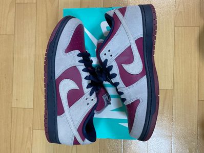 Nike SB Dunk Low Pro "Burgundy/Grey"