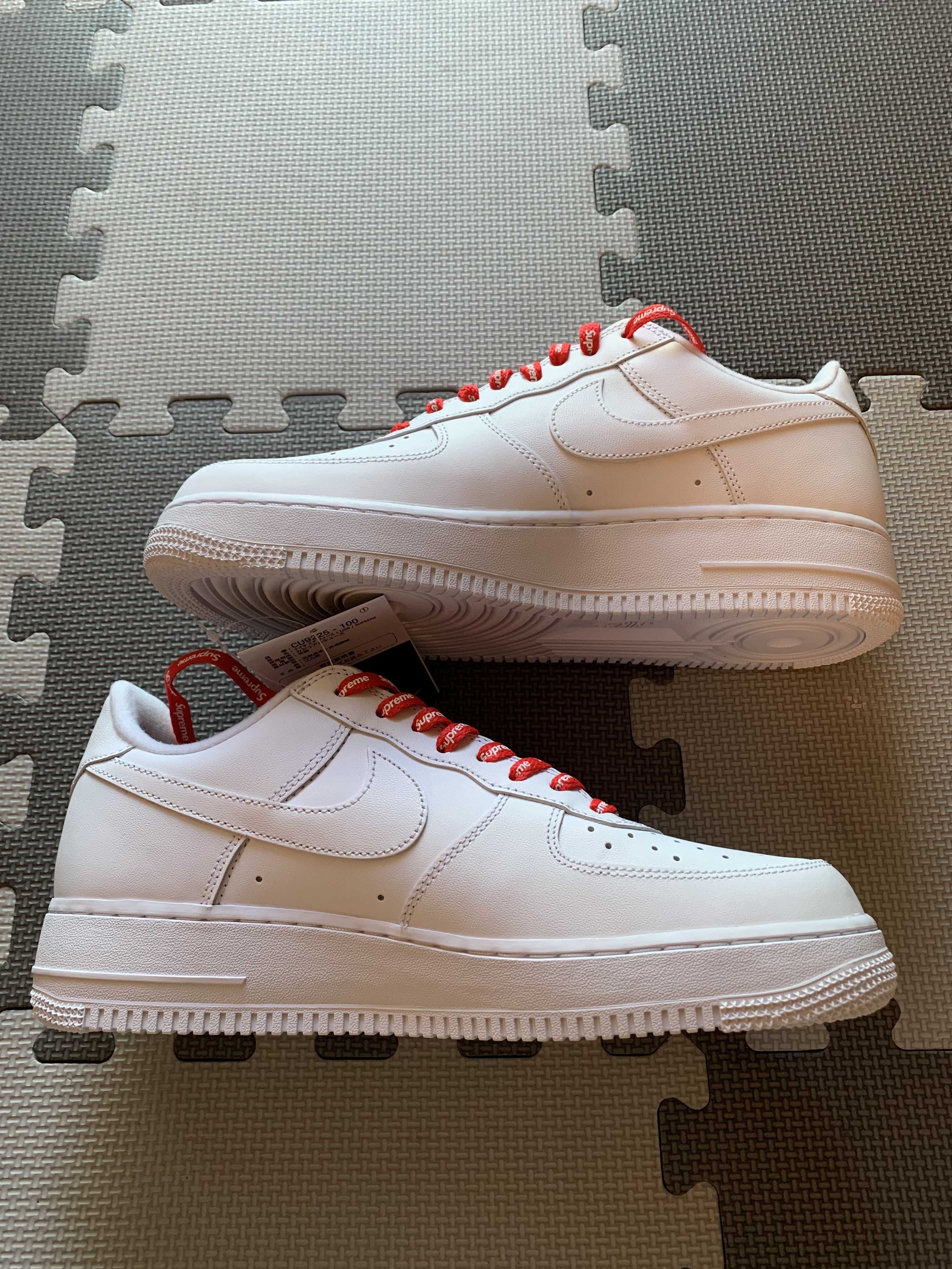 Supreme × Nike Air Force 1 Low "White"