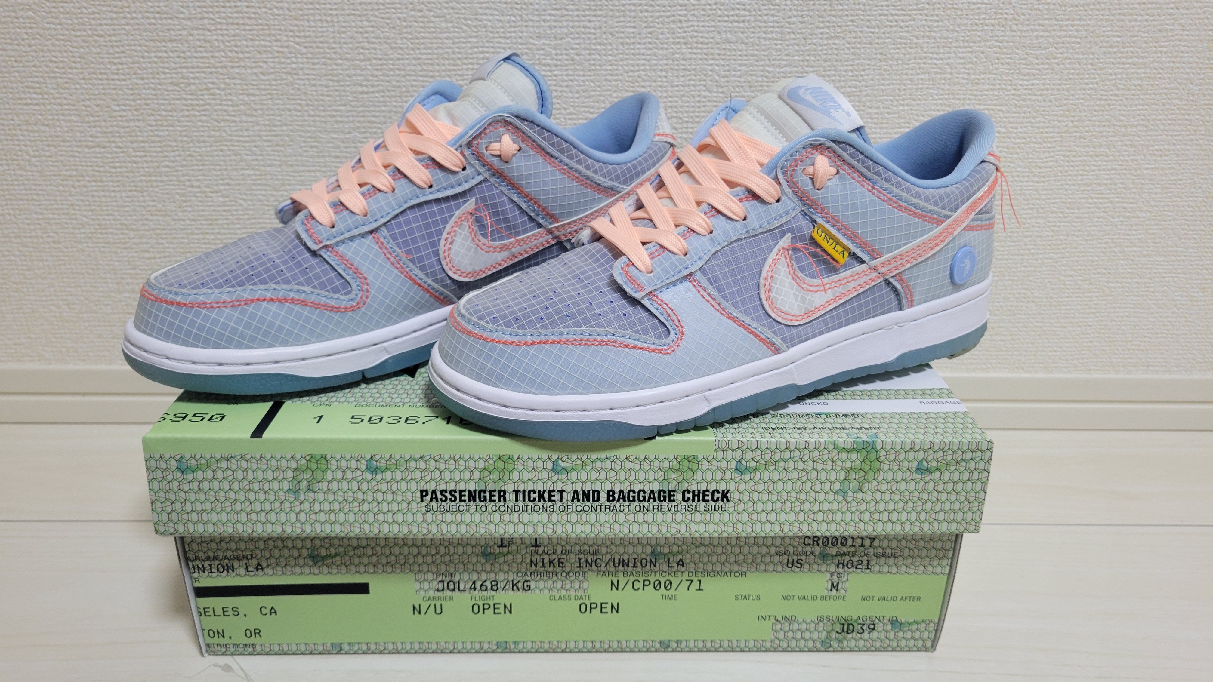 UNION × Nike Dunk Low "Argon"