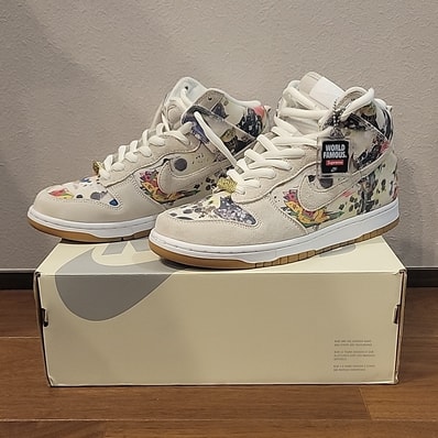 Supreme × Nike SB Dunk High "Rammellzee"