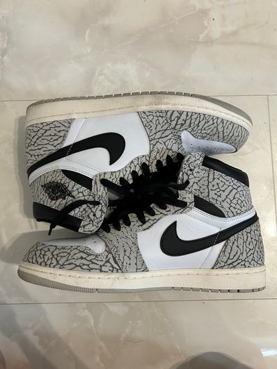 Nike Air Jordan 1 High OG "White Cement/Safari"