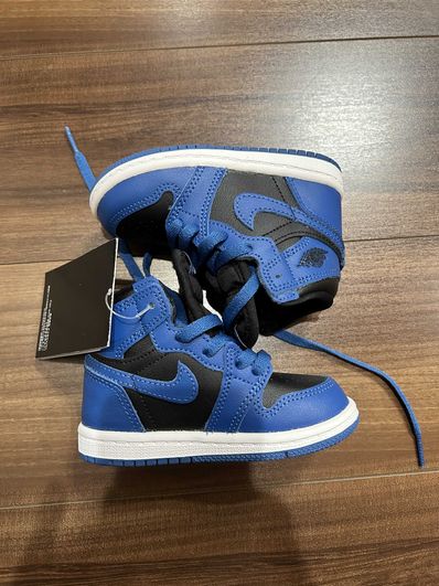 Nike TD Air Jordan 1 Retro High OG "Dark Marina Blue"