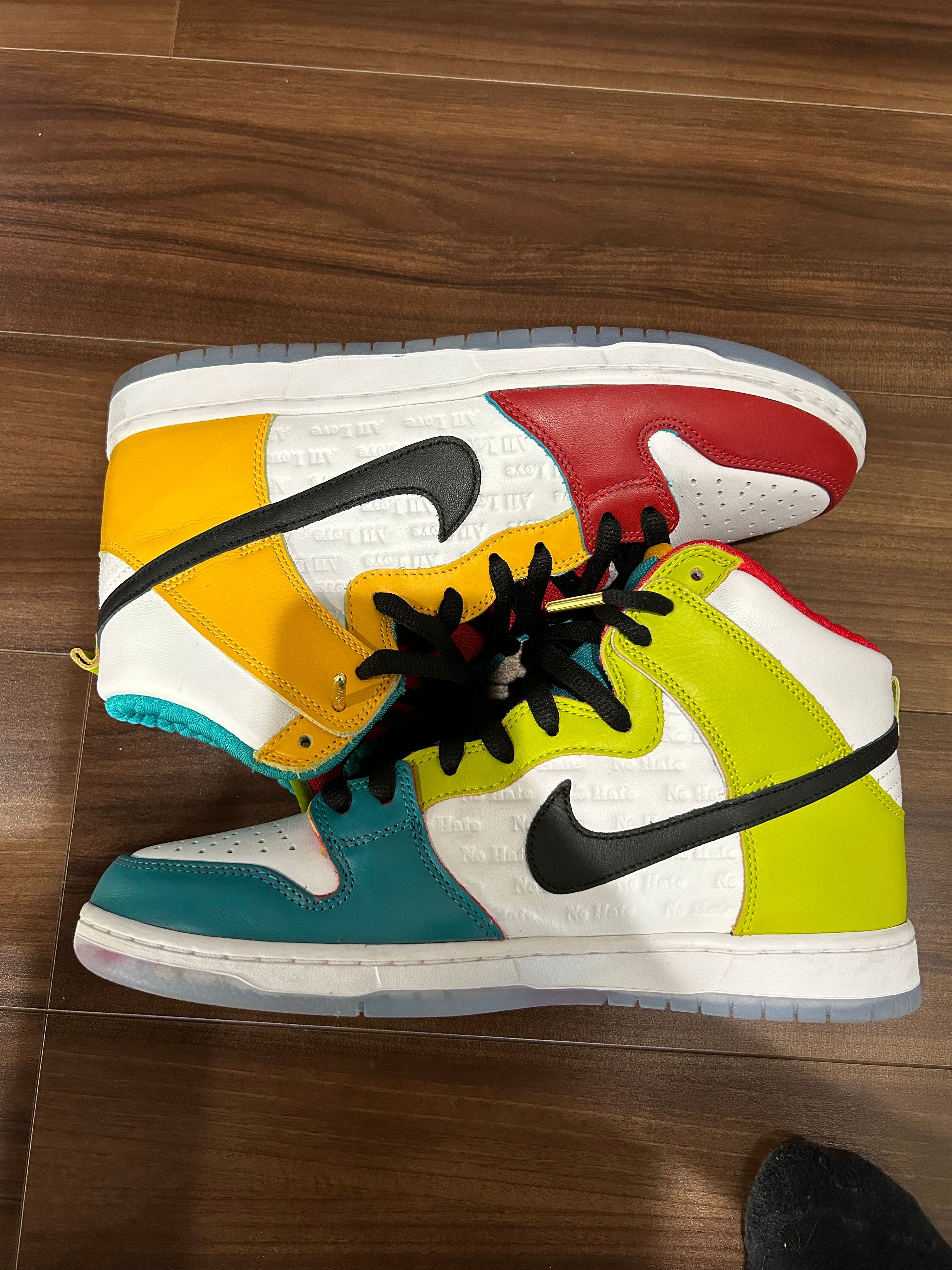 froSkate × Nike SB Dunk High Pro QS "All Love"