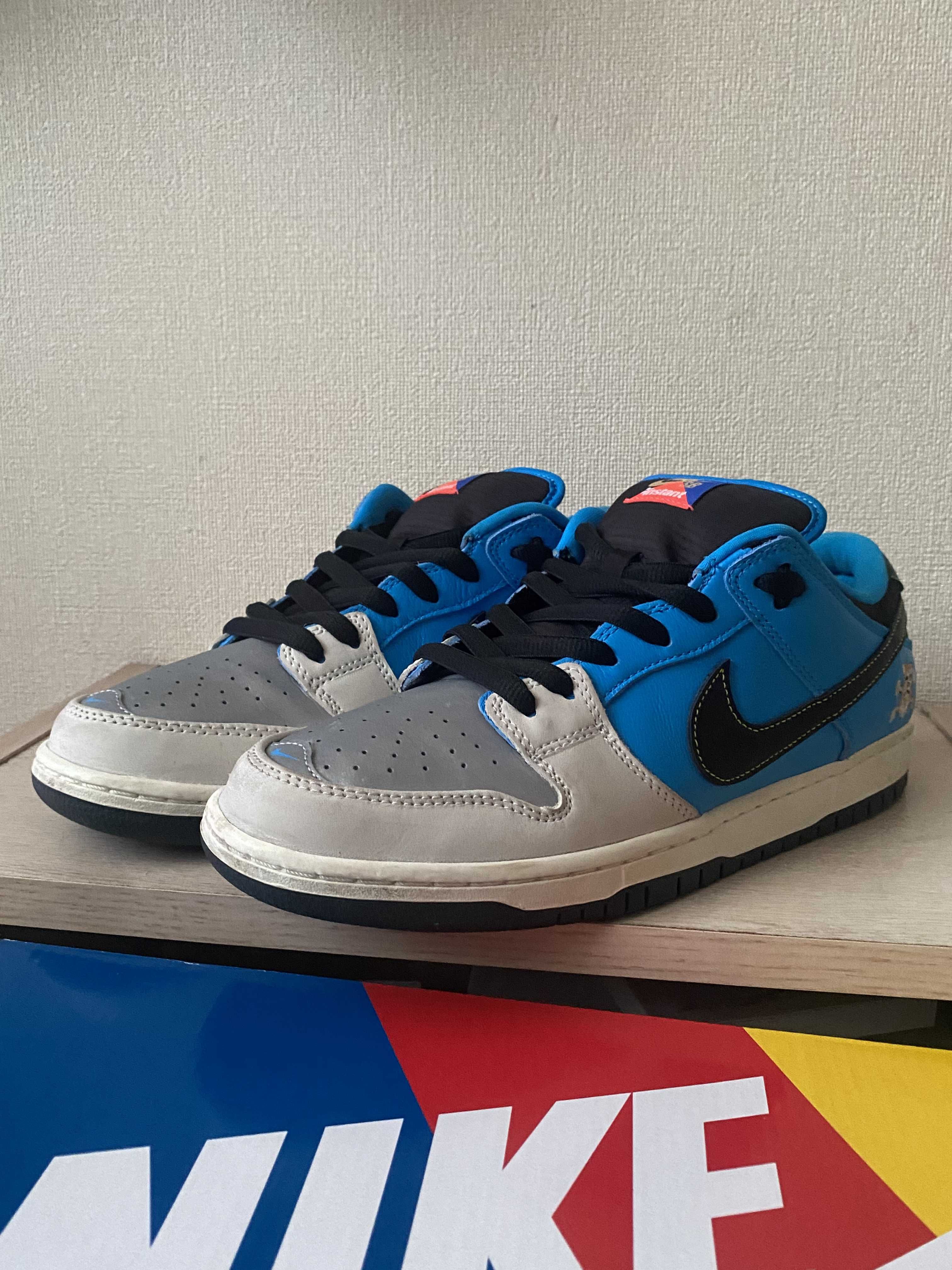 Instant Skateboards × Nike SB Dunk Low "Blue Hero"
