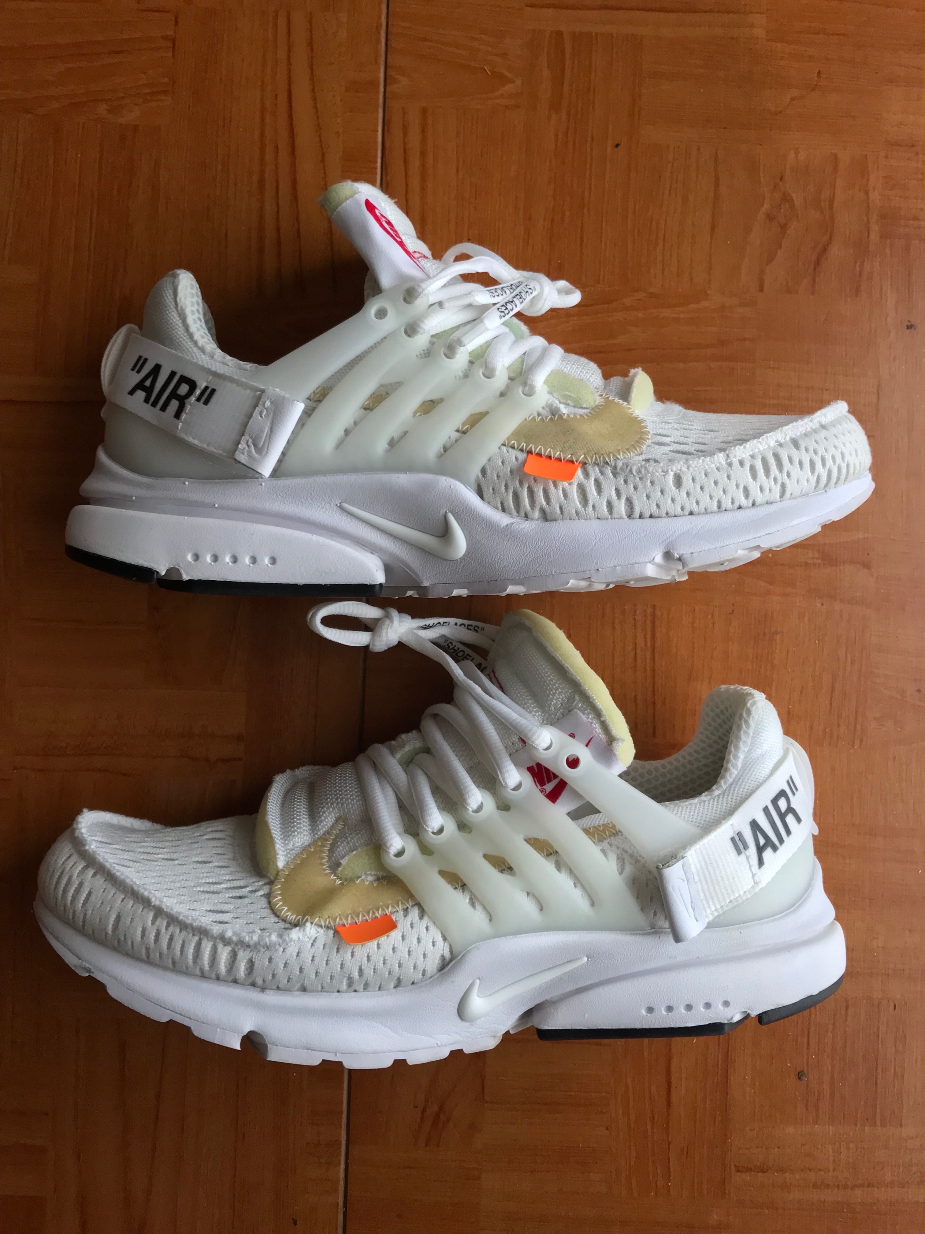 Off-White × Nike Air Presto "White/Black/Cone"