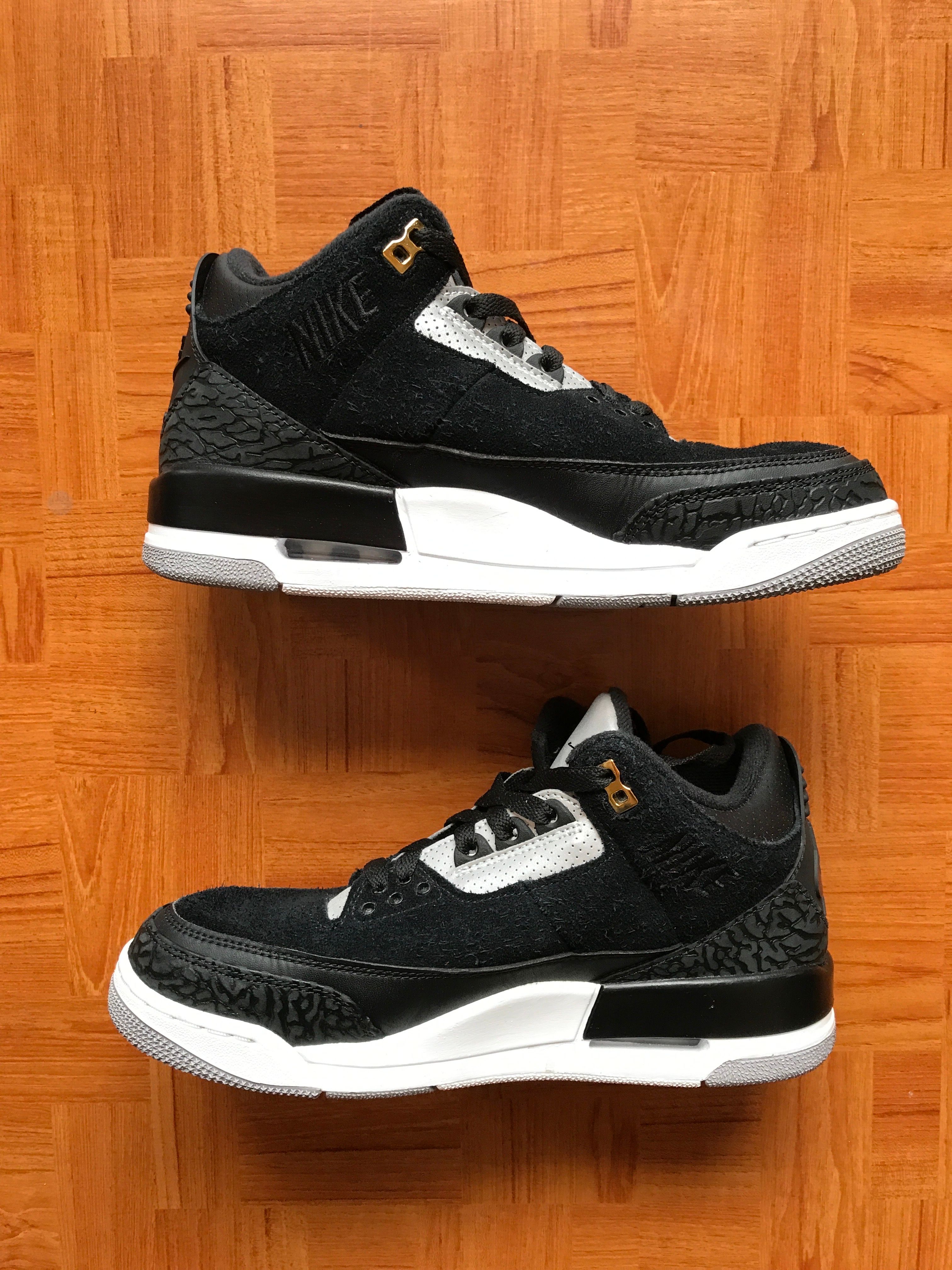 Nike Air Jordan 3 Retro Tinker "Black/Cement Grey"