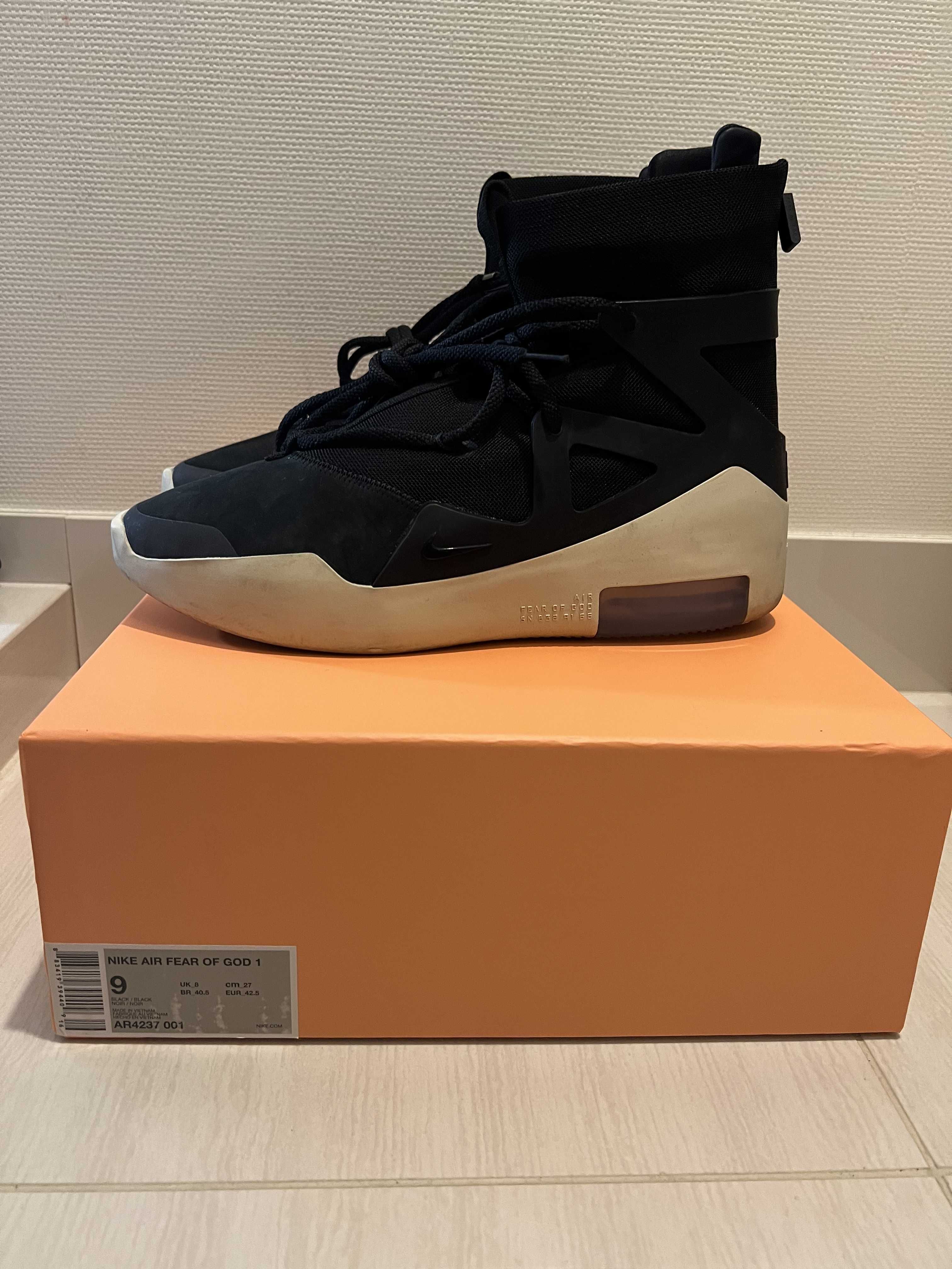Fear Of God × Nike Air Fear Of God 1 "Black"