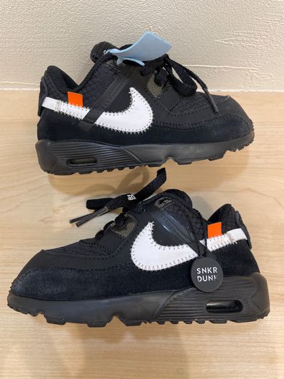 Off-White × Nike TD Air Max 90 "Black"