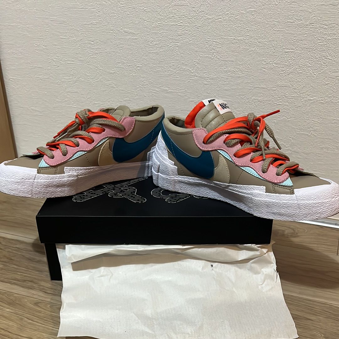 KAWS × sacai × Nike Blazer Low "Reed"