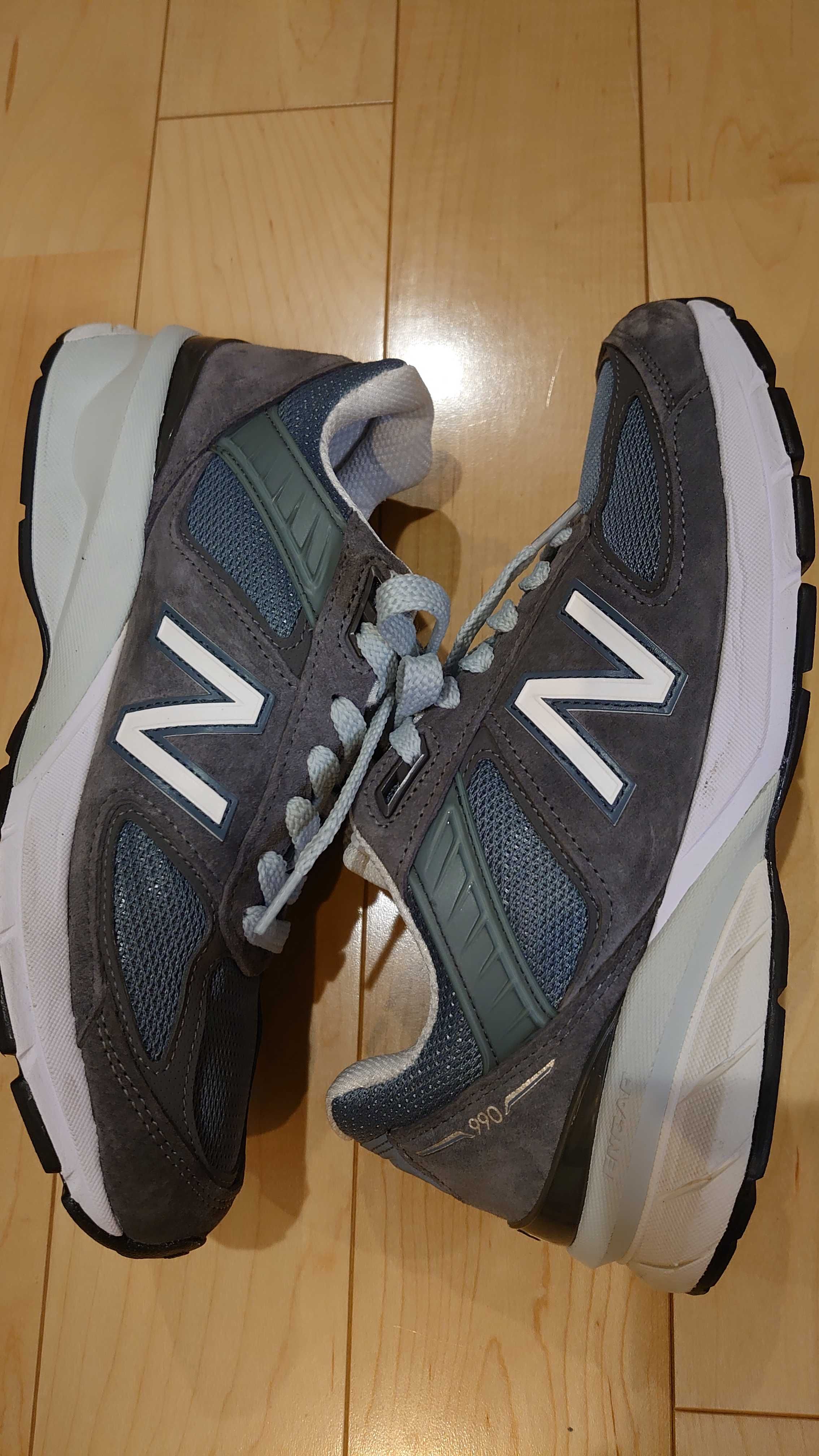 SSZ × Akio Hasegawa × New Balance 990V5 "Gray"