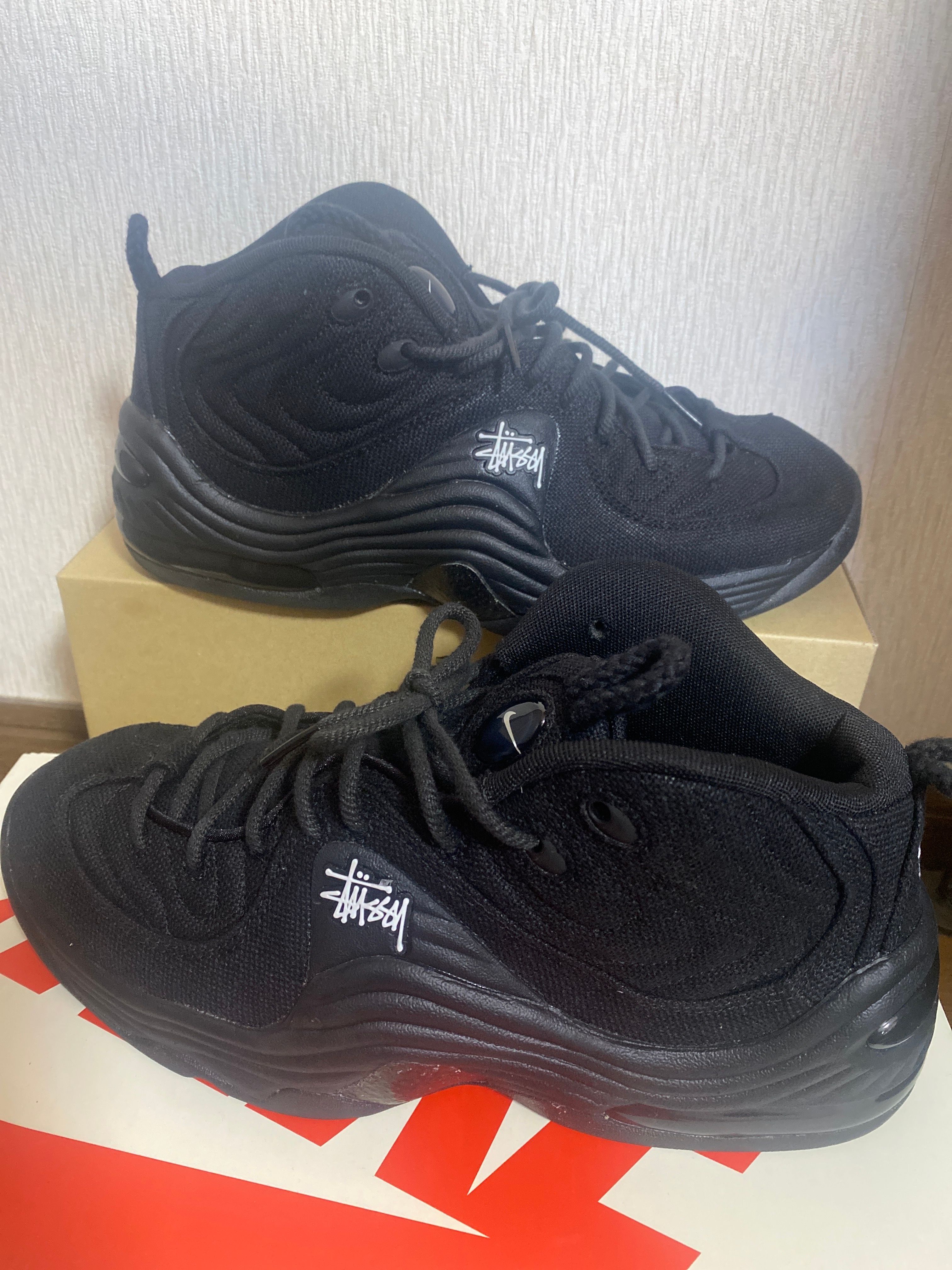 Stussy × Nike Air Penny 2 "Black"