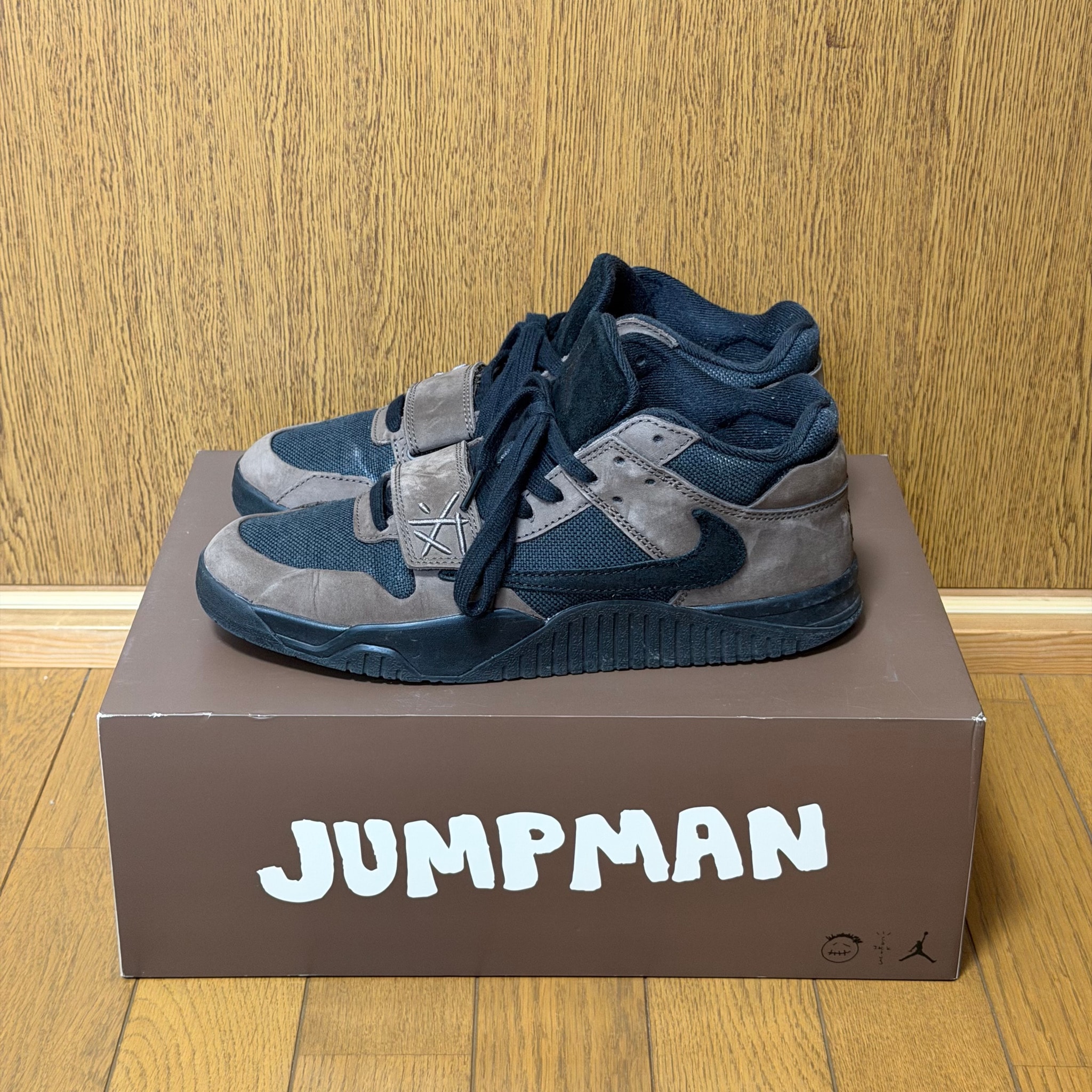 Travis Scott × Nike Jordan Jumpman Jack TR CJ1 T-Rexx "Black and Dark Mocha"