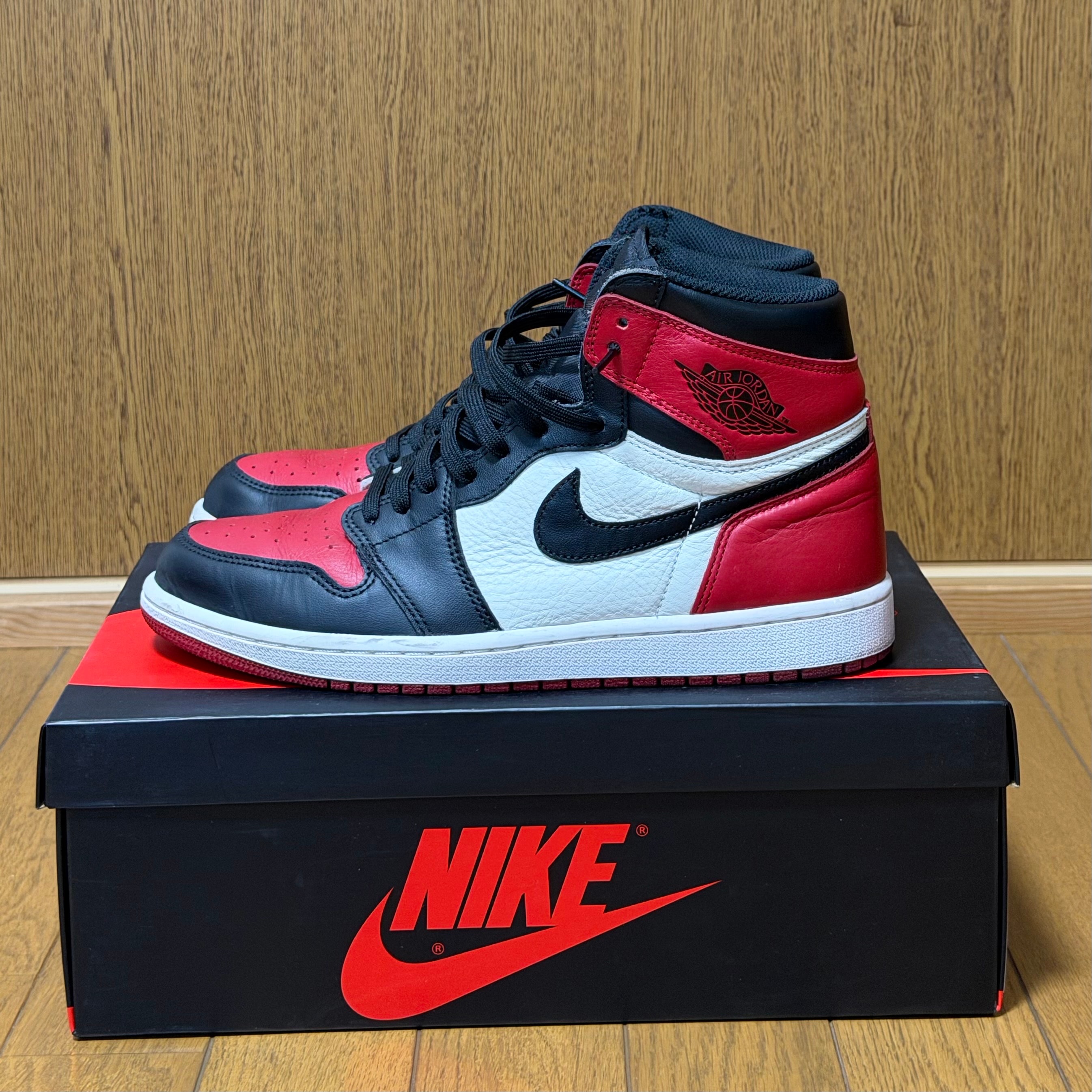 Nike Air Jordan 1 Retro High OG "Bred Toe"