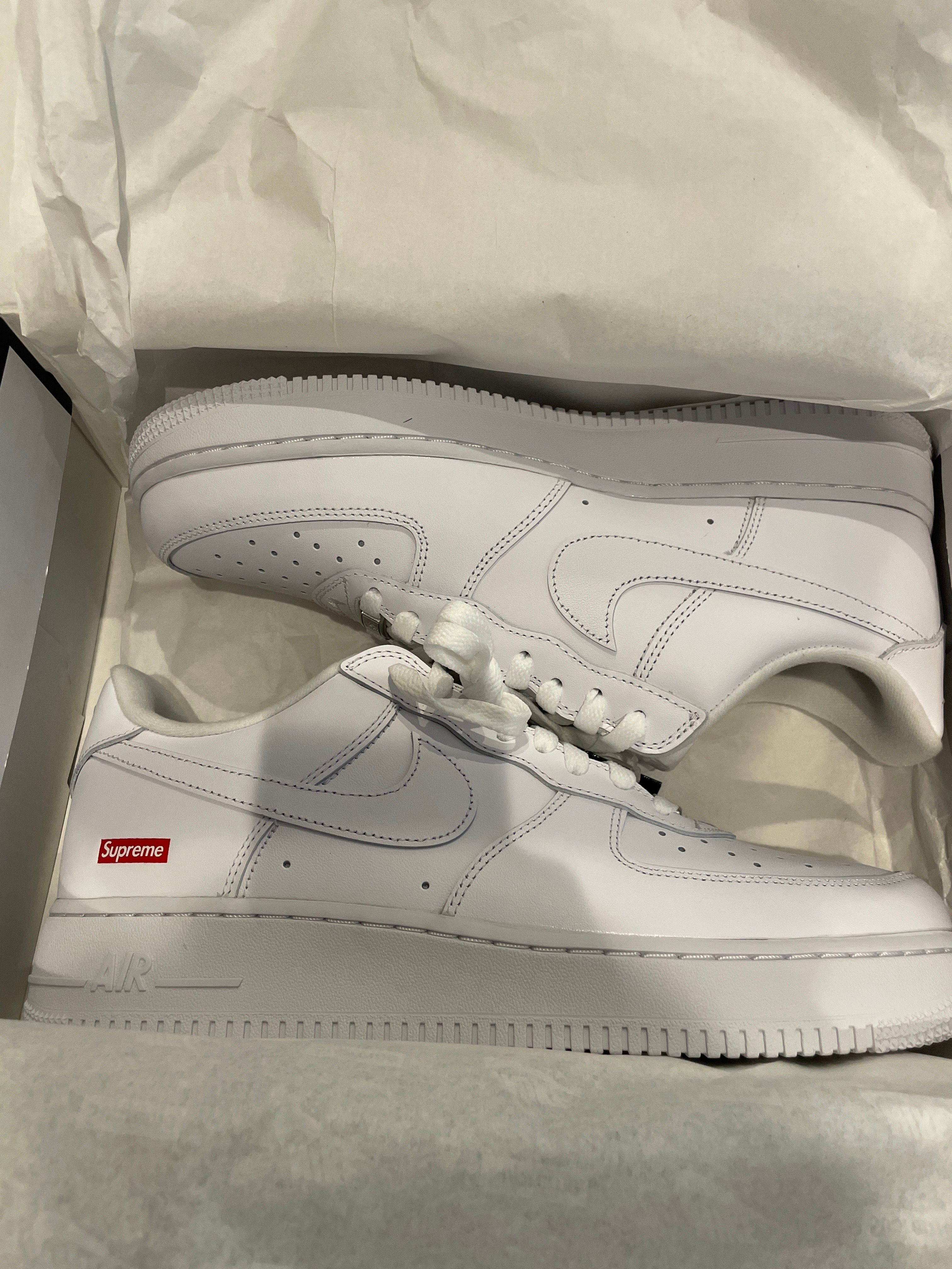 Supreme × Nike Air Force 1 Low "White"