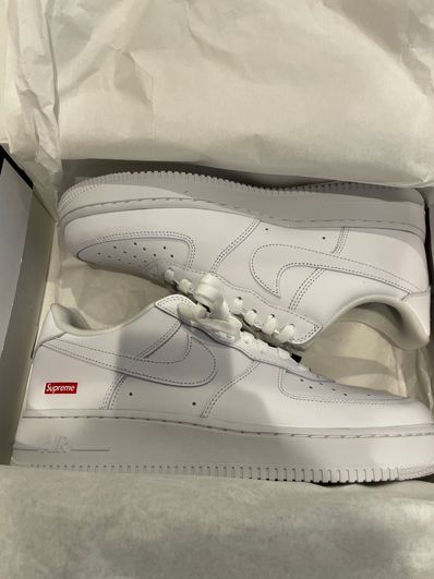 Supreme × Nike Air Force 1 Low "White"