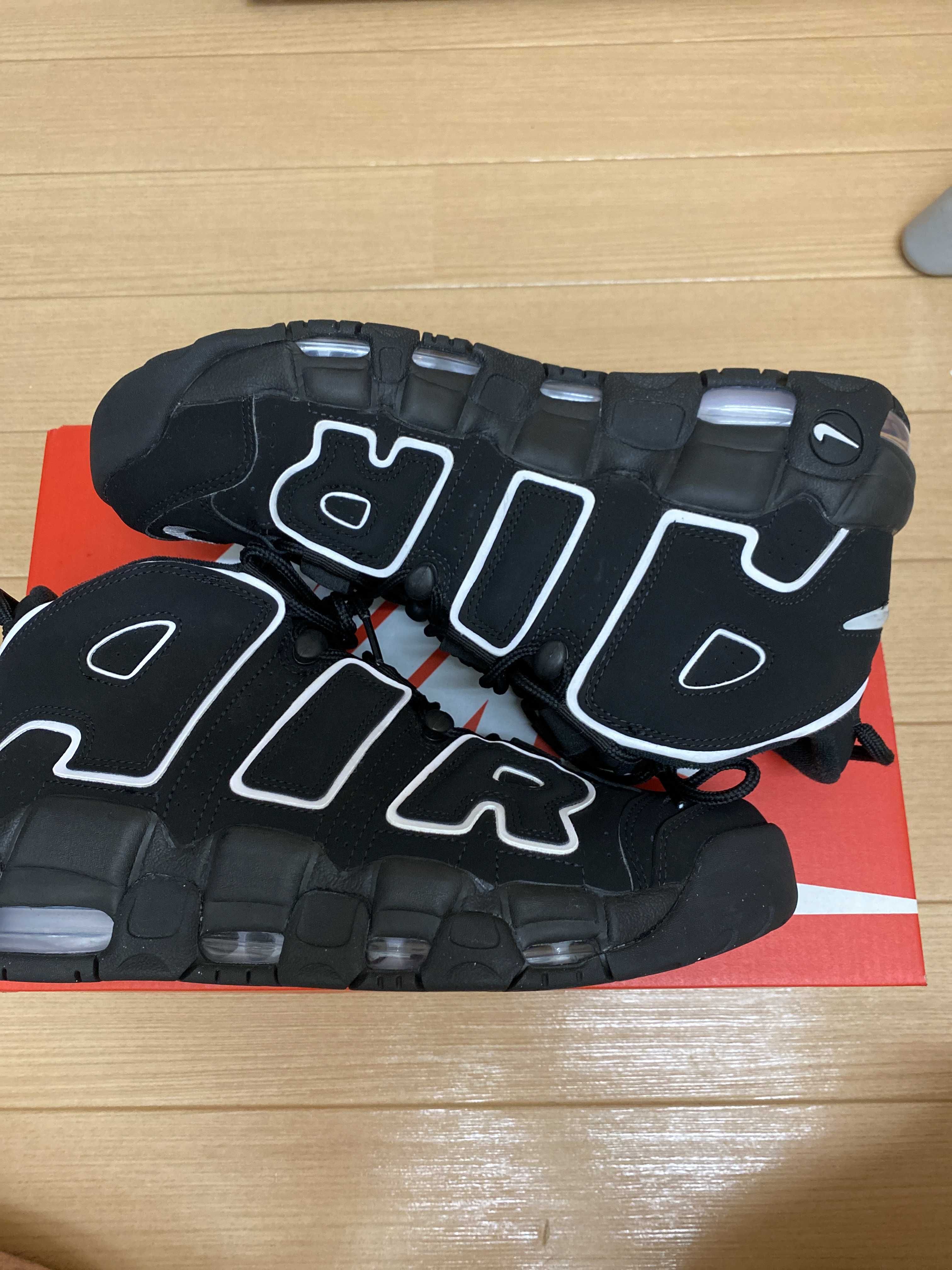 Nike Air More Uptempo "Black/White"(2020)