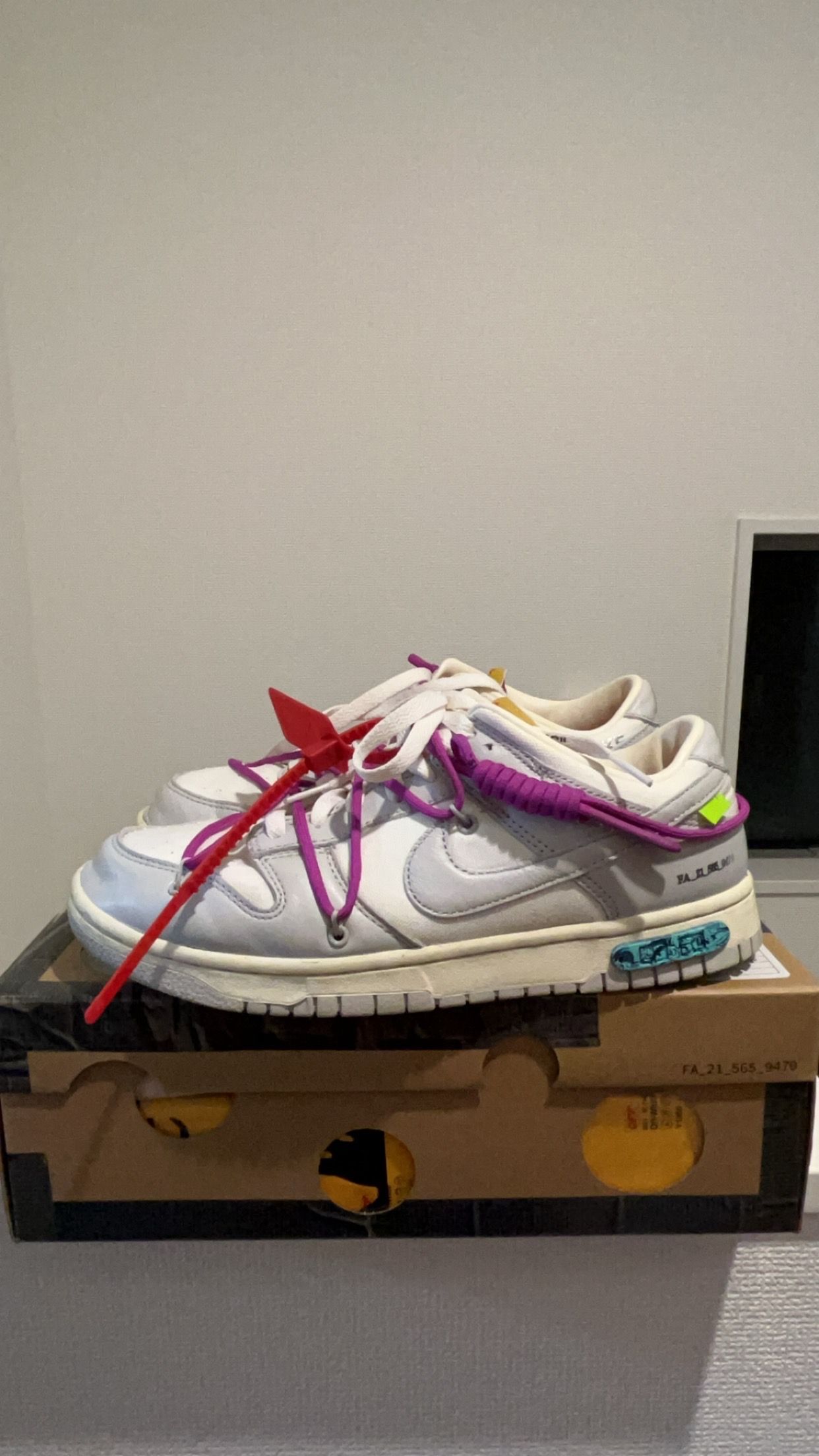 Off-White × Nike Dunk Low 1 of 50 "Lot.45"