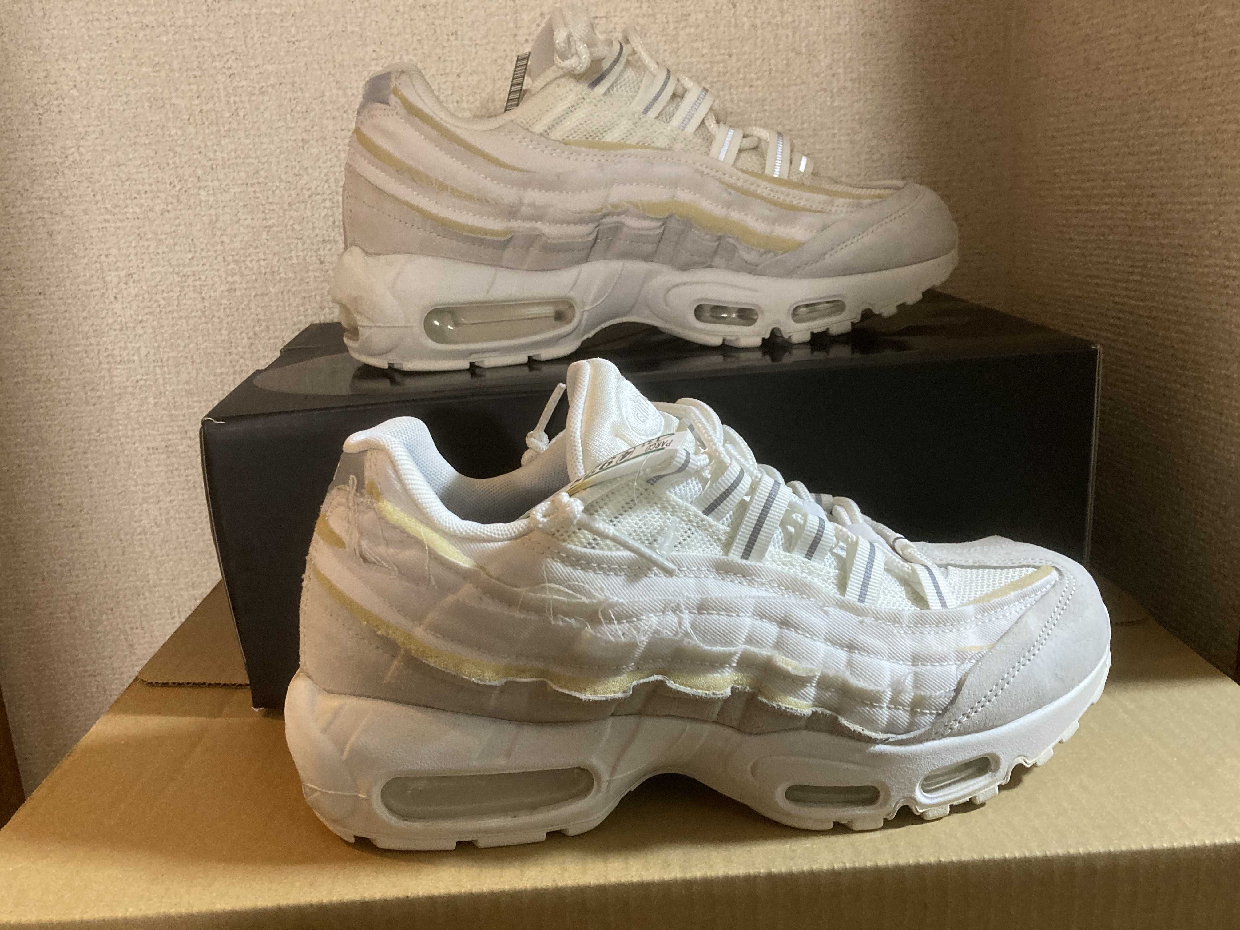 COMME des GARCONS × Nike Air Max 95 "White"