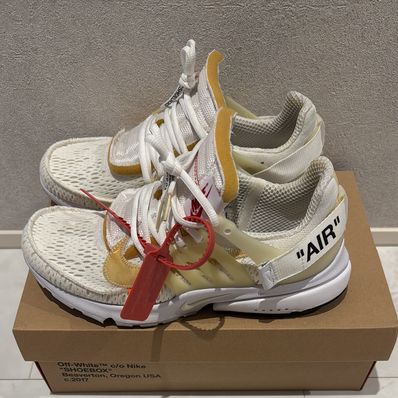Off-White × Nike Air Presto "White/Black/Cone"