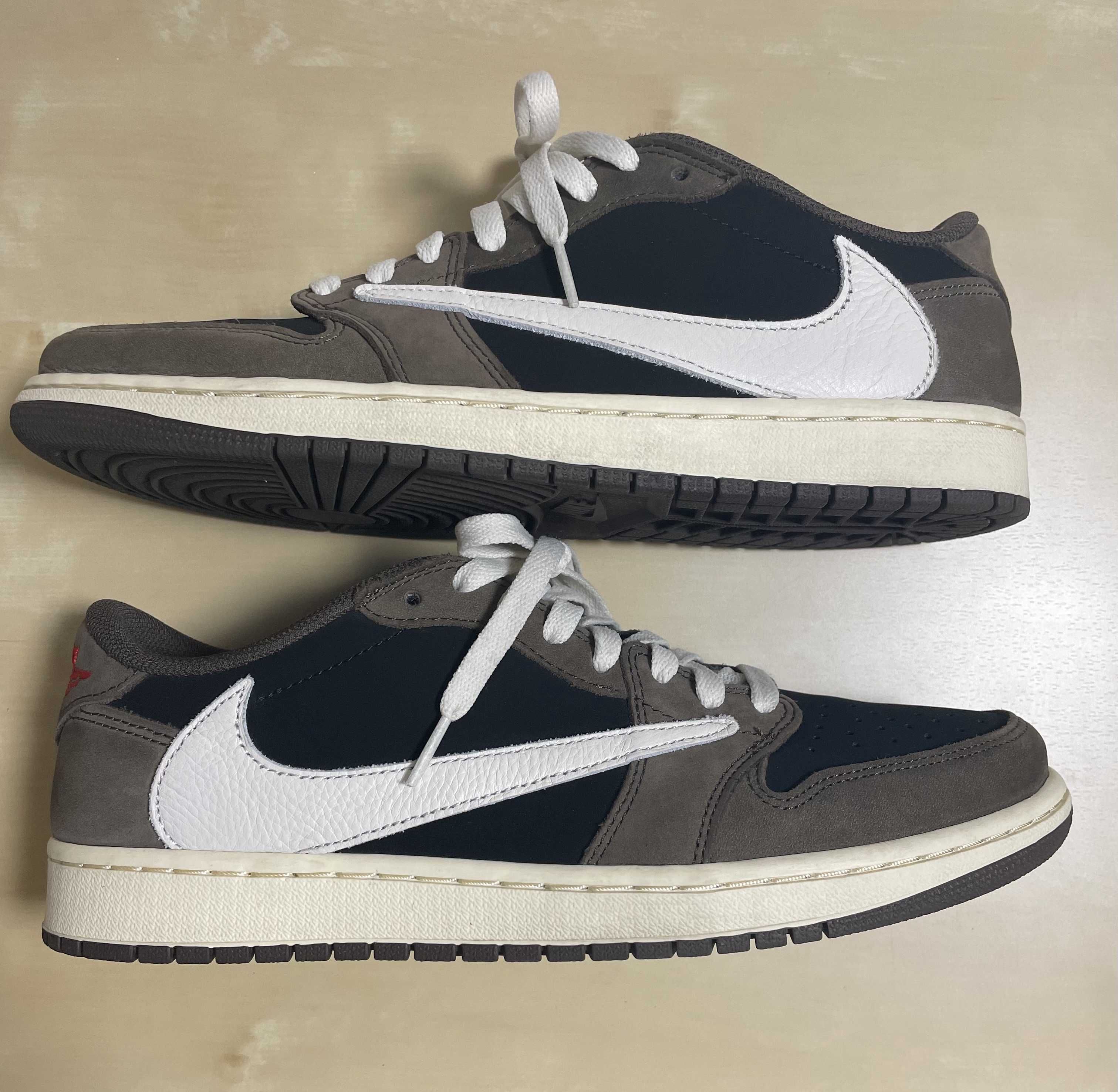 Travis Scott × Nike Air Jordan 1 Low OG SP-T  "Black/Dark Mocha"