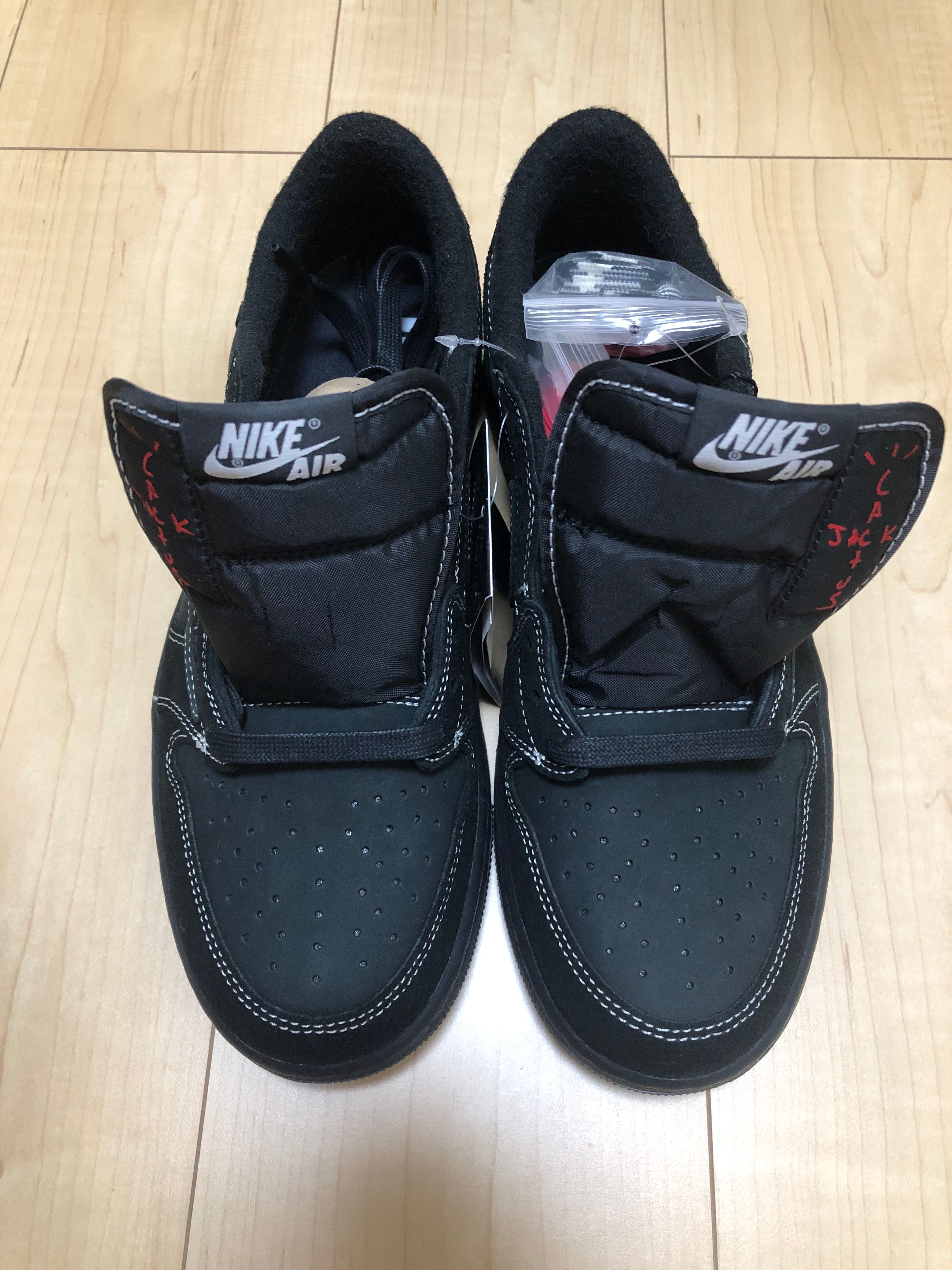 Travis Scott × Nike Air Jordan 1 Low OG SP "Black Phantom"