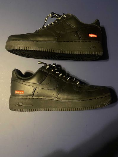Supreme × Nike Air Force 1 Low "Black"